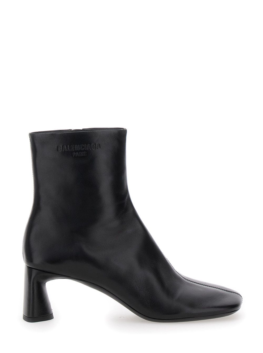 Balenciaga 'Duty Free 60mm' Black Boots with Square Tip in Leather Women Size US 11 / IT 41 - 1 Thumbnail