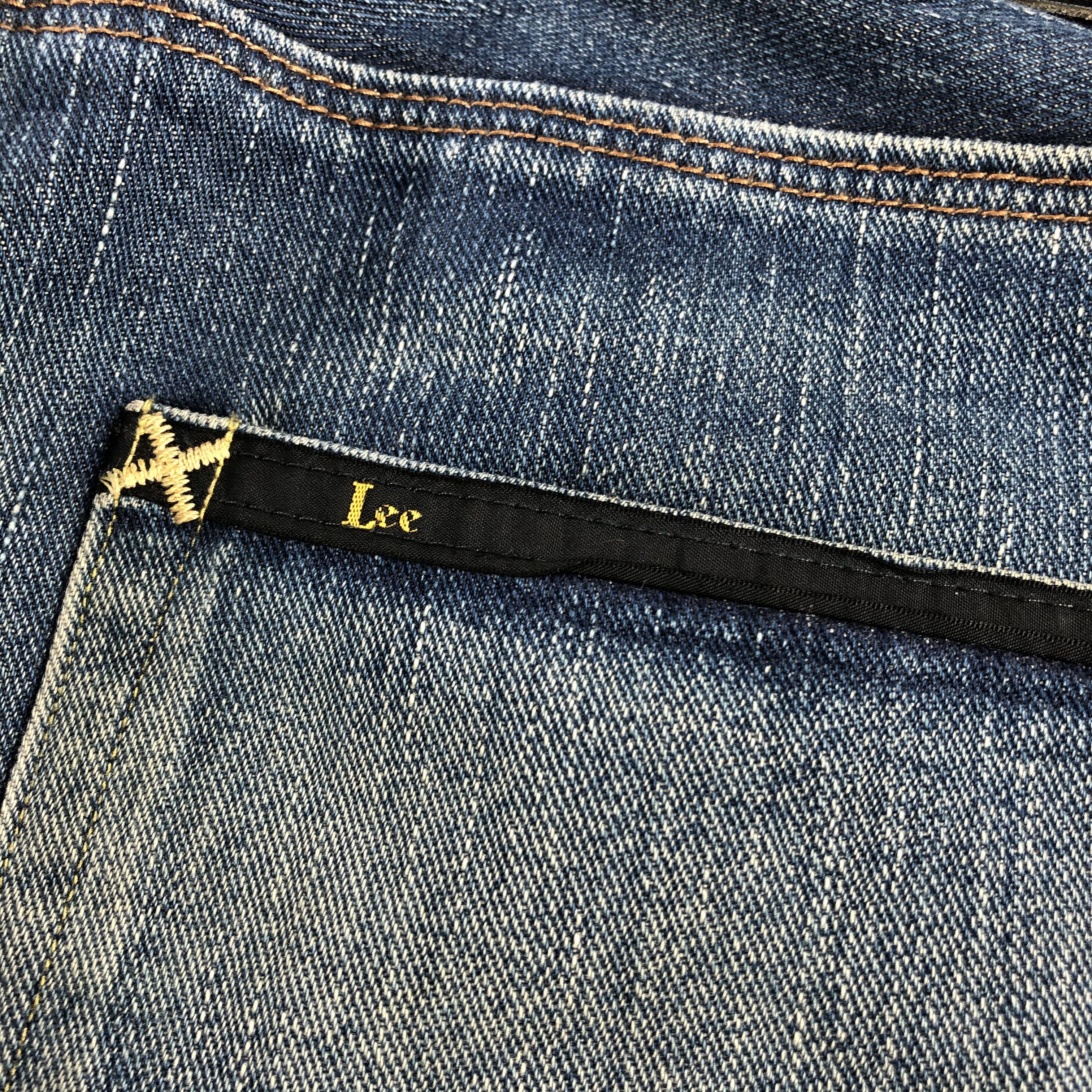 Lee Vintage Blue Wash Lee Jeans-J1907 Size US 32 / EU 48 - 8 Thumbnail