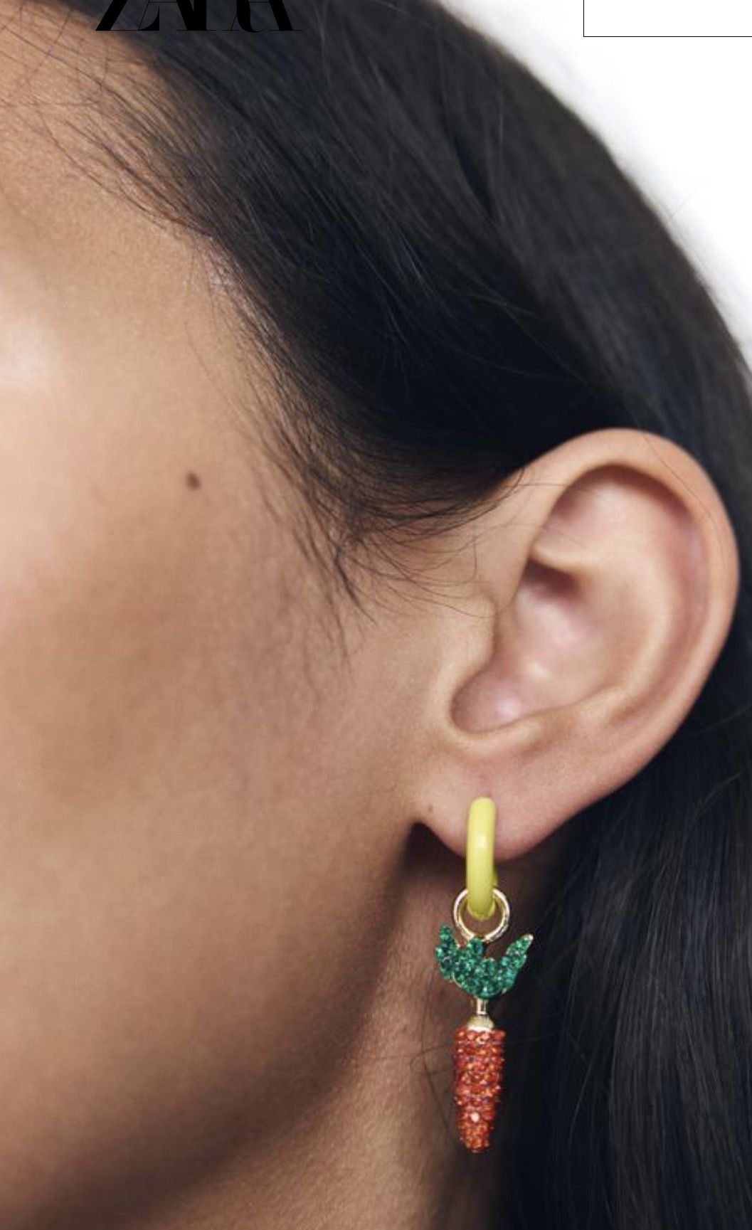 Zara Zara pack of enamel charm earrings BNWT multi colour Size ONE SIZE - 5 Thumbnail