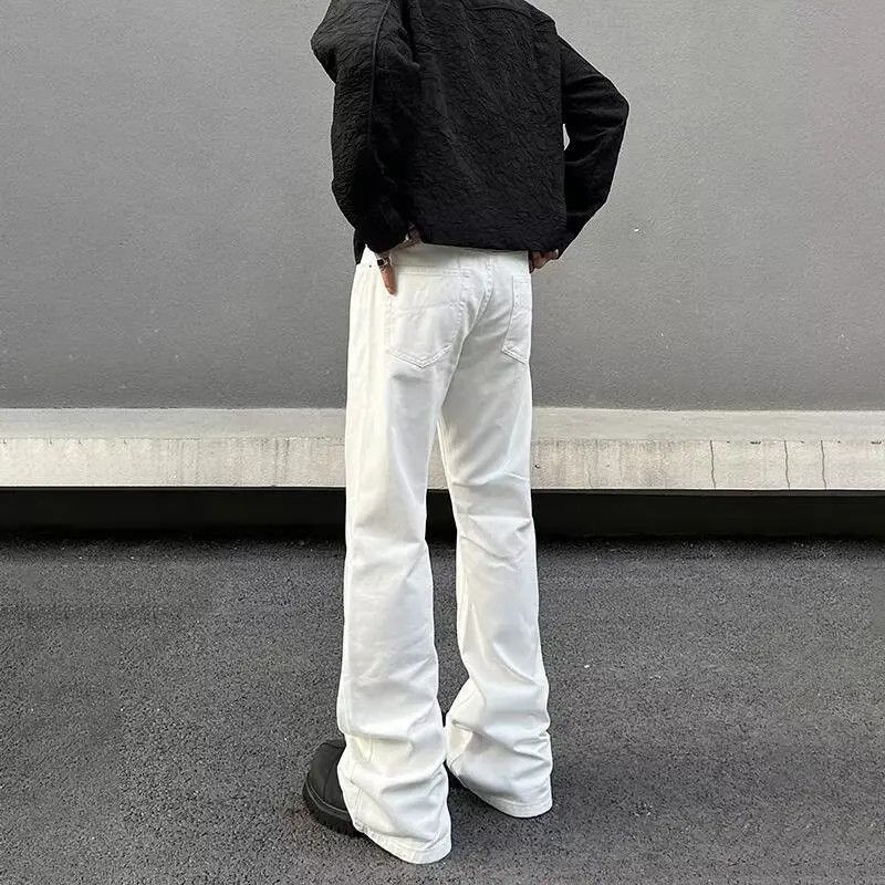 Japanese Brand Retro loose casual micro flared jeans Size US 32 / EU 48 - 3 Thumbnail