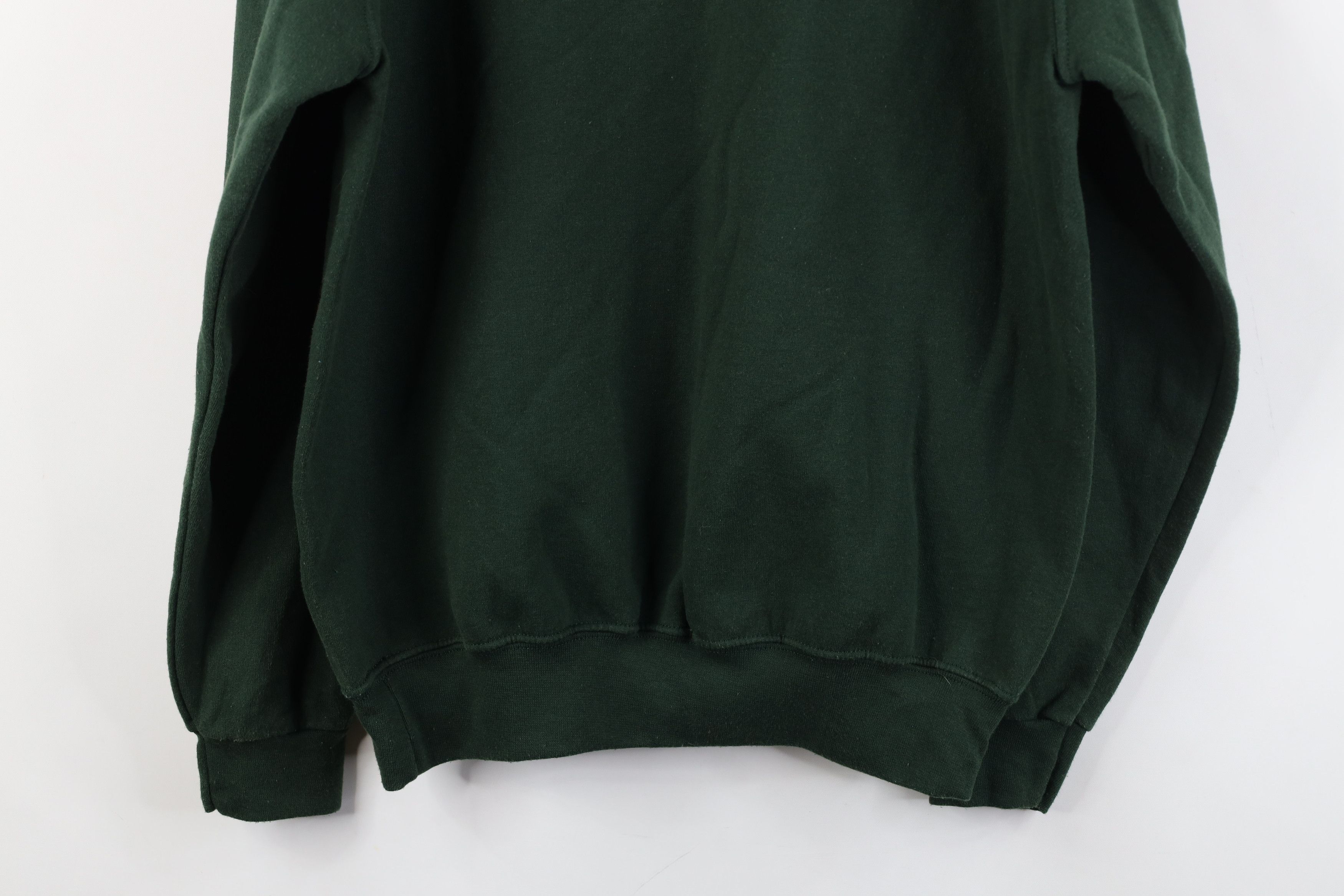 Vintage Vintage 90s Streetwear Nature Owl Crewneck Sweatshirt Green Size M / US 6-8 / IT 42-44 - 10 Thumbnail