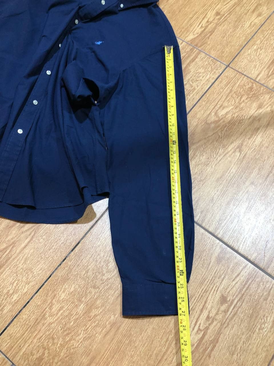 Polo Ralph Lauren Vintage Blue Shirt Custom Fit Polo Ralph Lauren Size US XXL / EU 58 / 5 - 9 Thumbnail