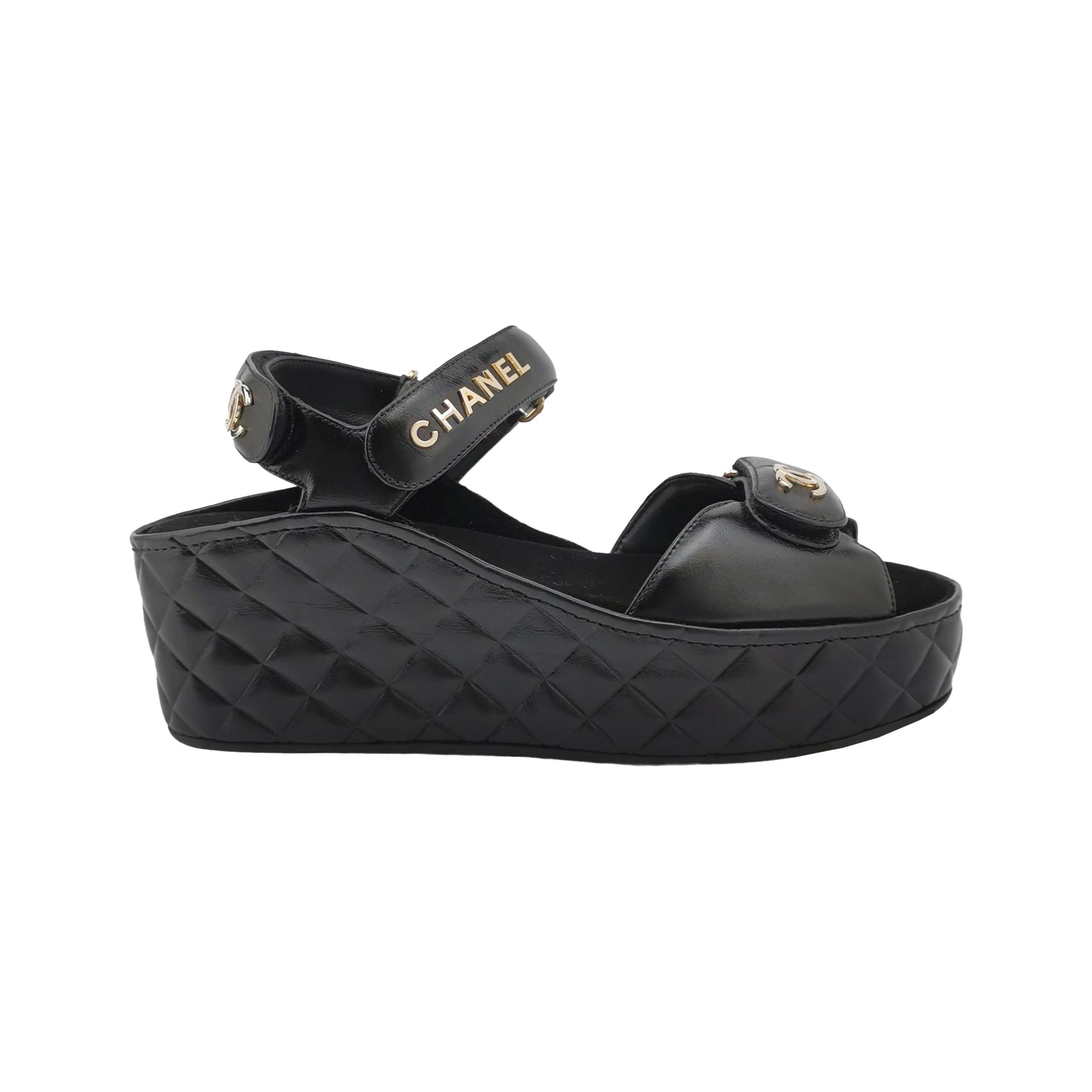 Chanel Chanel Women 10 Sandals Size US 10 / IT 40 - 1 Thumbnail