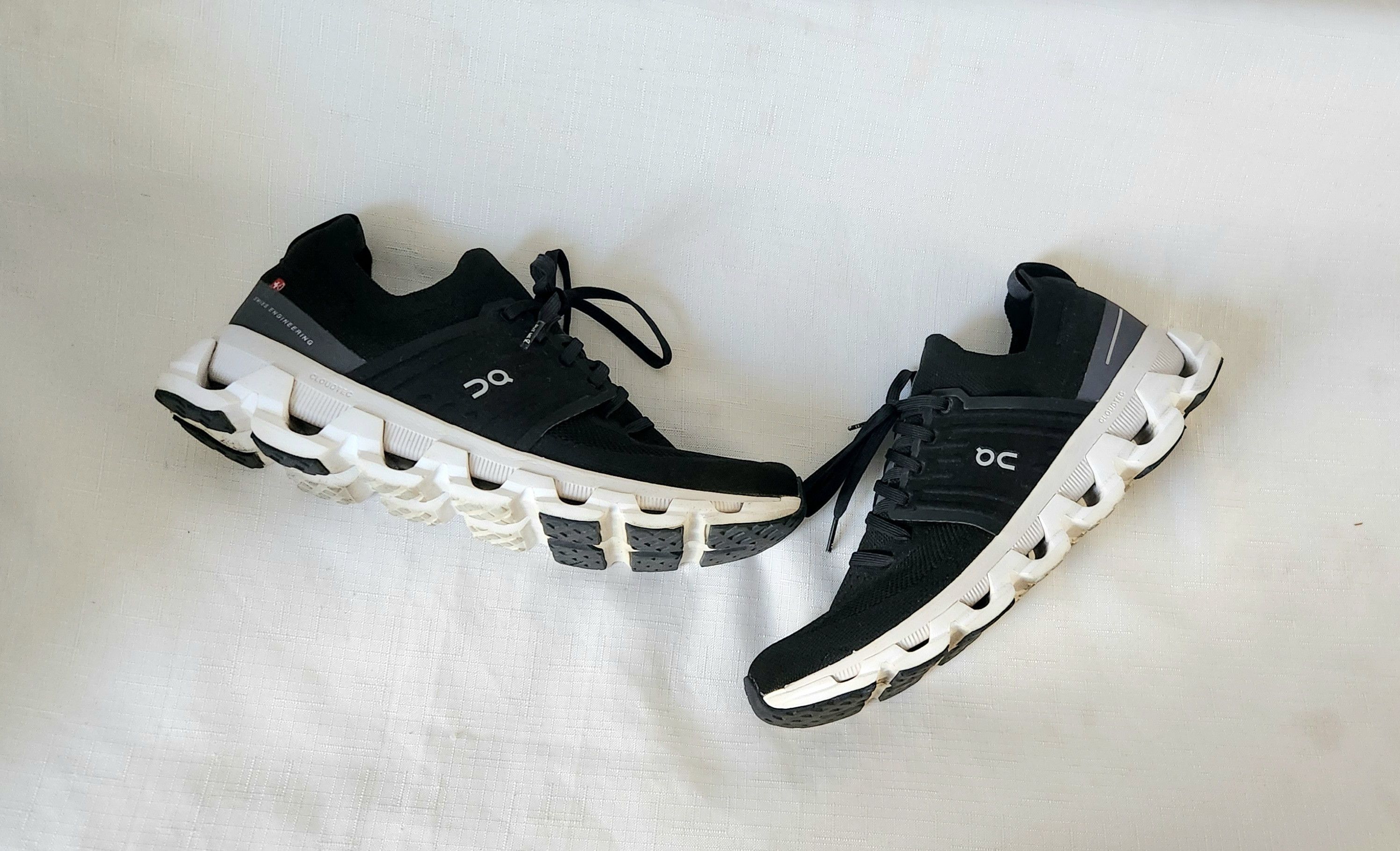 On On Cloud Swift 3 running sneakers Black white SZ 10 Women's Size US 10 / IT 40 - 8 Thumbnail