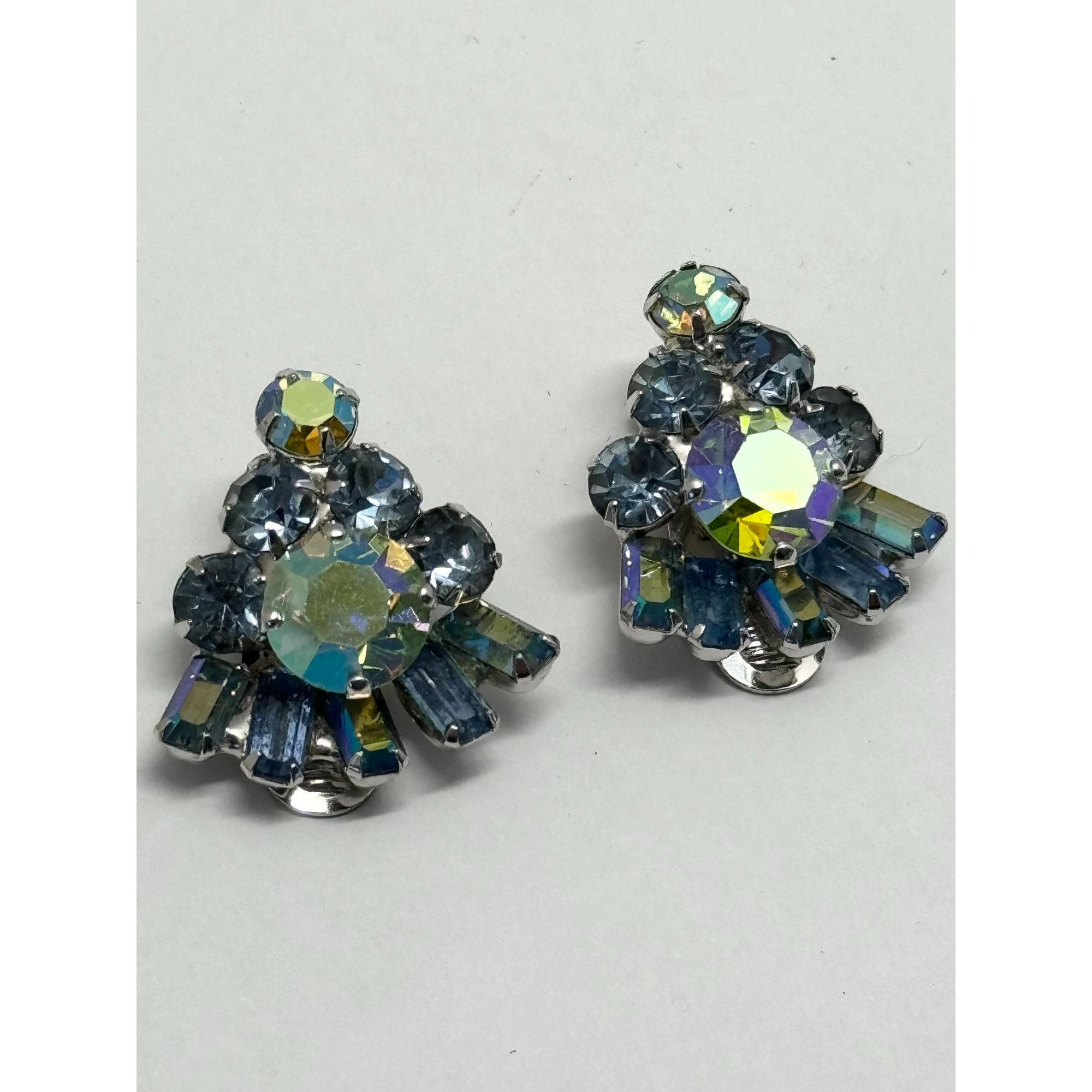 Vintage Vintage Weiss glass Rhinestone earrings Size ONE SIZE - 3 Thumbnail