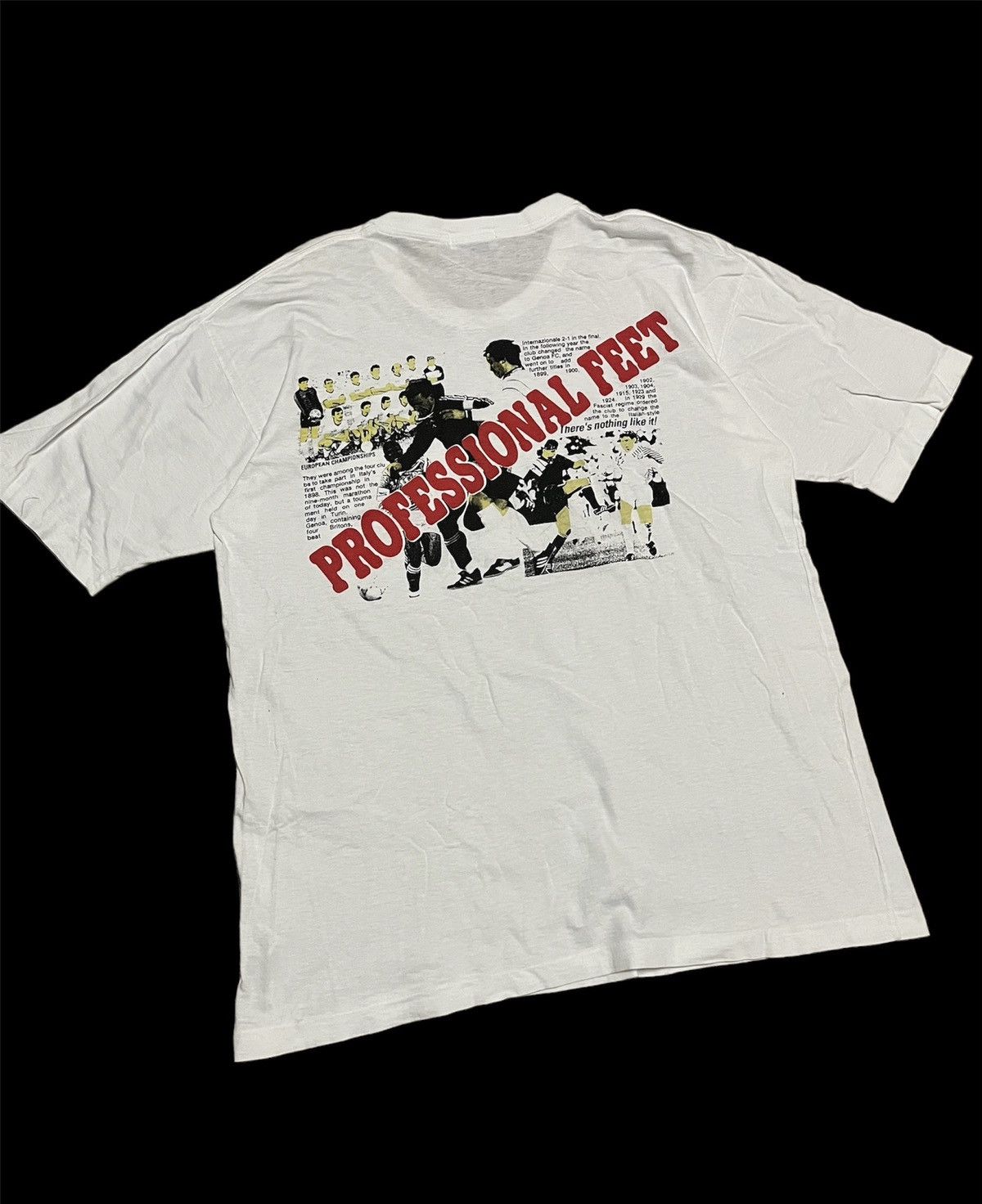 RARE Vintage Soccer Professional Feet 90s Tee