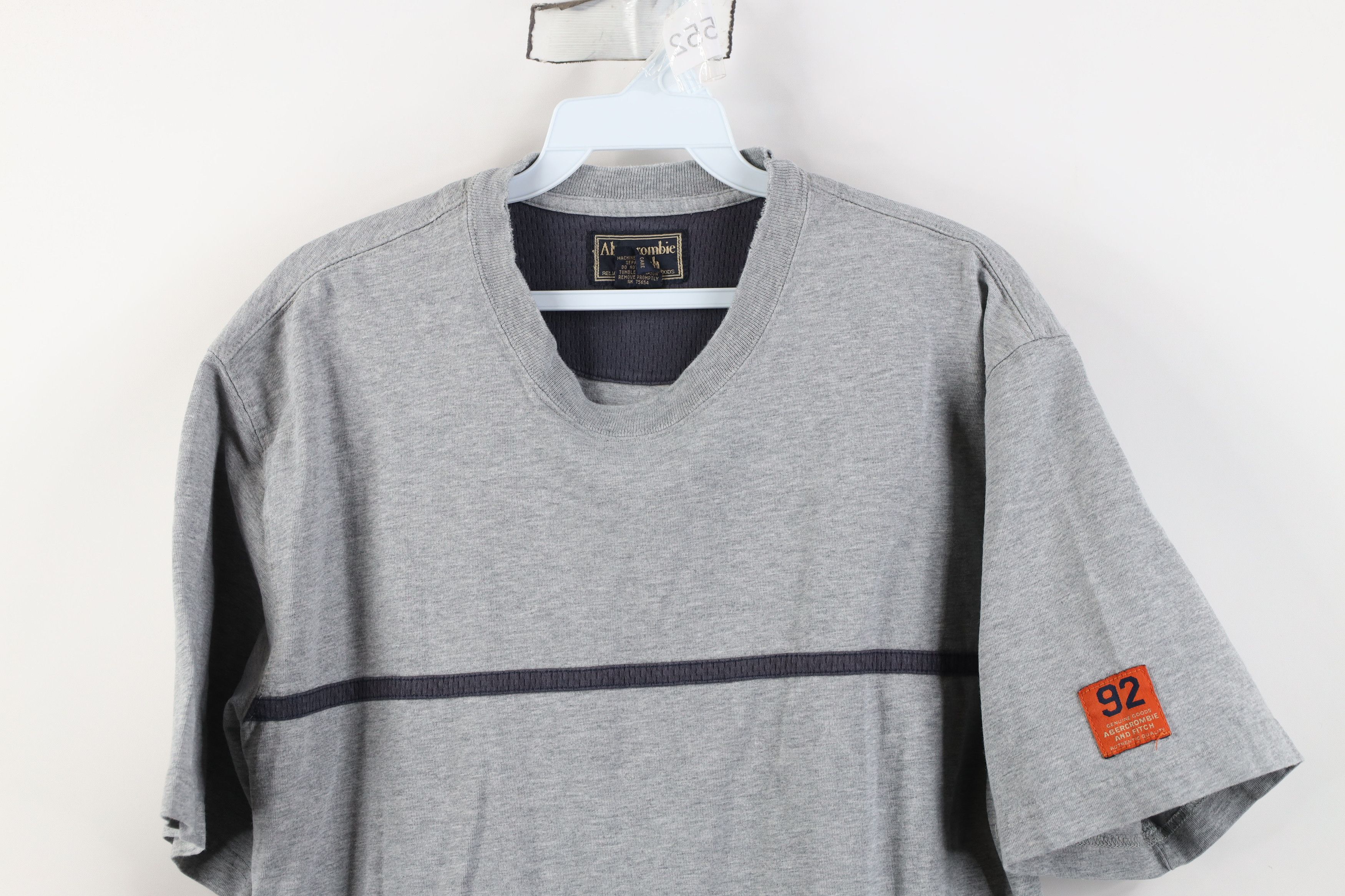 Abercrombie & Fitch Vintage 90s Y2K Abercrombie & Fitch Heavyweight T-Shirt USA Size US XL / EU 56 / 4 - 2 Thumbnail