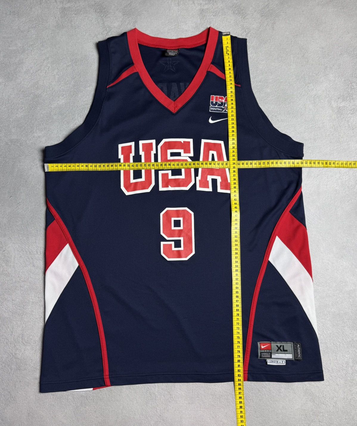 Nike Team USA Olympics Basketball Jersey Nike #9 Dwyane Wade Size US XL / EU 56 / 4 - 19 Thumbnail