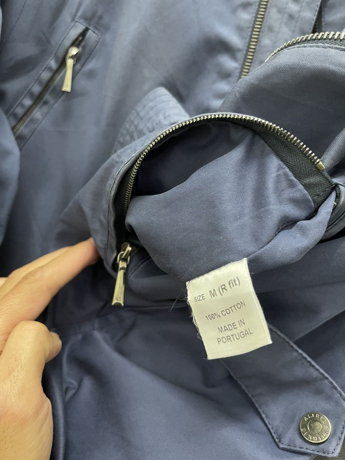 Alfred Dunhill Alfred Dunhill Zipper Light Jacket Size US M / EU 48-50 / 2 - 13 Thumbnail