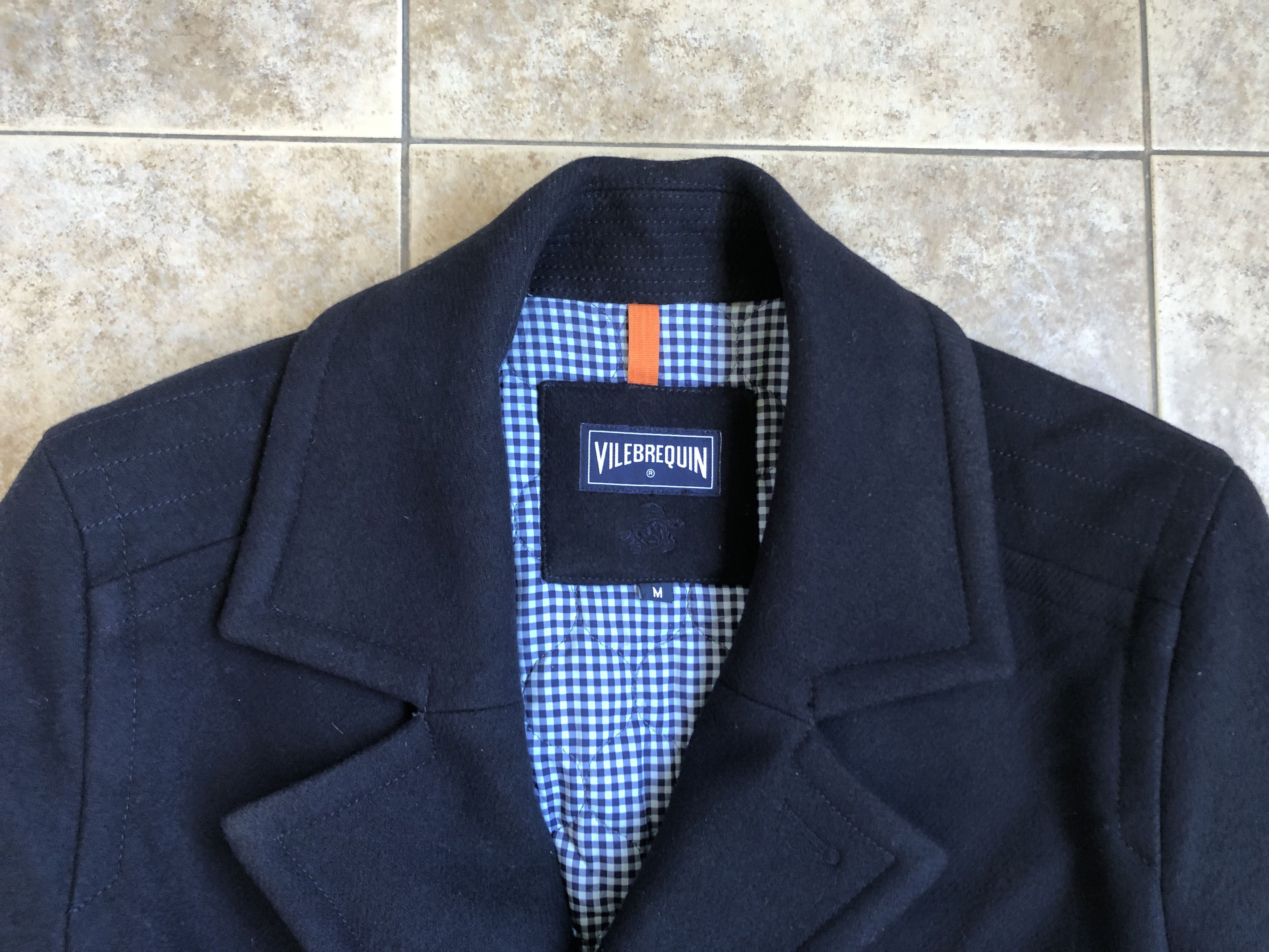 Vilebrequin Vilebrequin Wool Pea Coat Size M Size US M / EU 48-50 / 2 - 10 Thumbnail