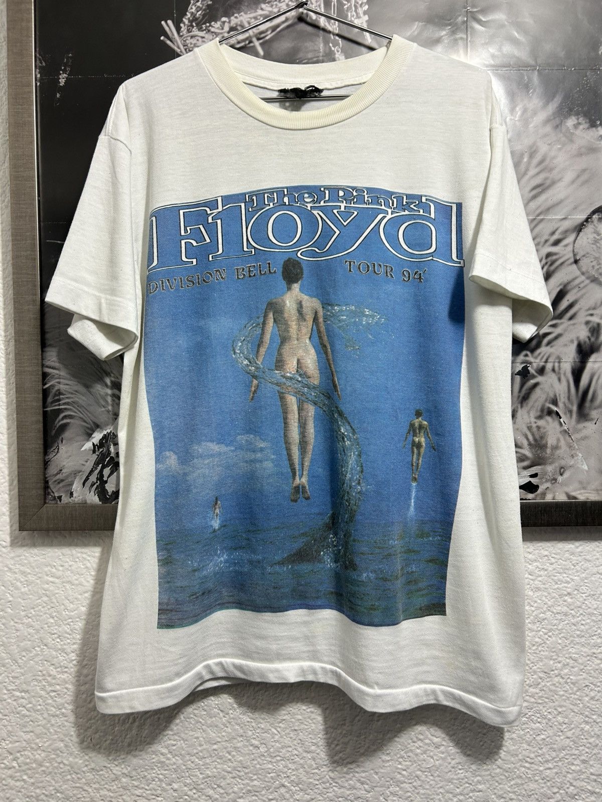 Vintage 1994 Pink Floyd Division Bell Mexico Tour Size US L / EU 52-54 / 3 - 1 Thumbnail