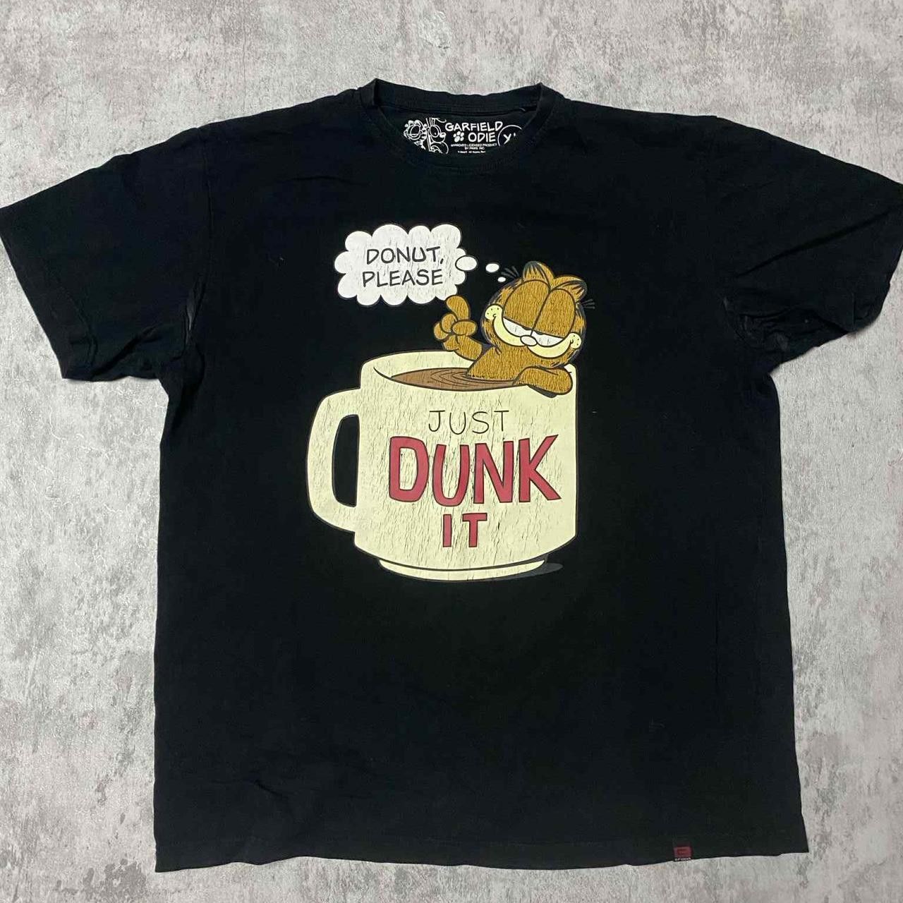 Other Garfield black vintage shirt Size US XL / EU 56 / 4 - 1 Thumbnail