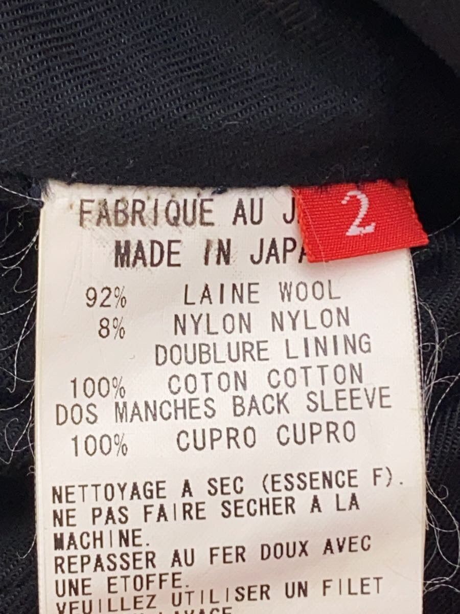Yohji Yamamoto YOHJI YAMAMOTO Y's Composition Attached Label Melton Coat Size US M / EU 48-50 / 2 - 4 Thumbnail