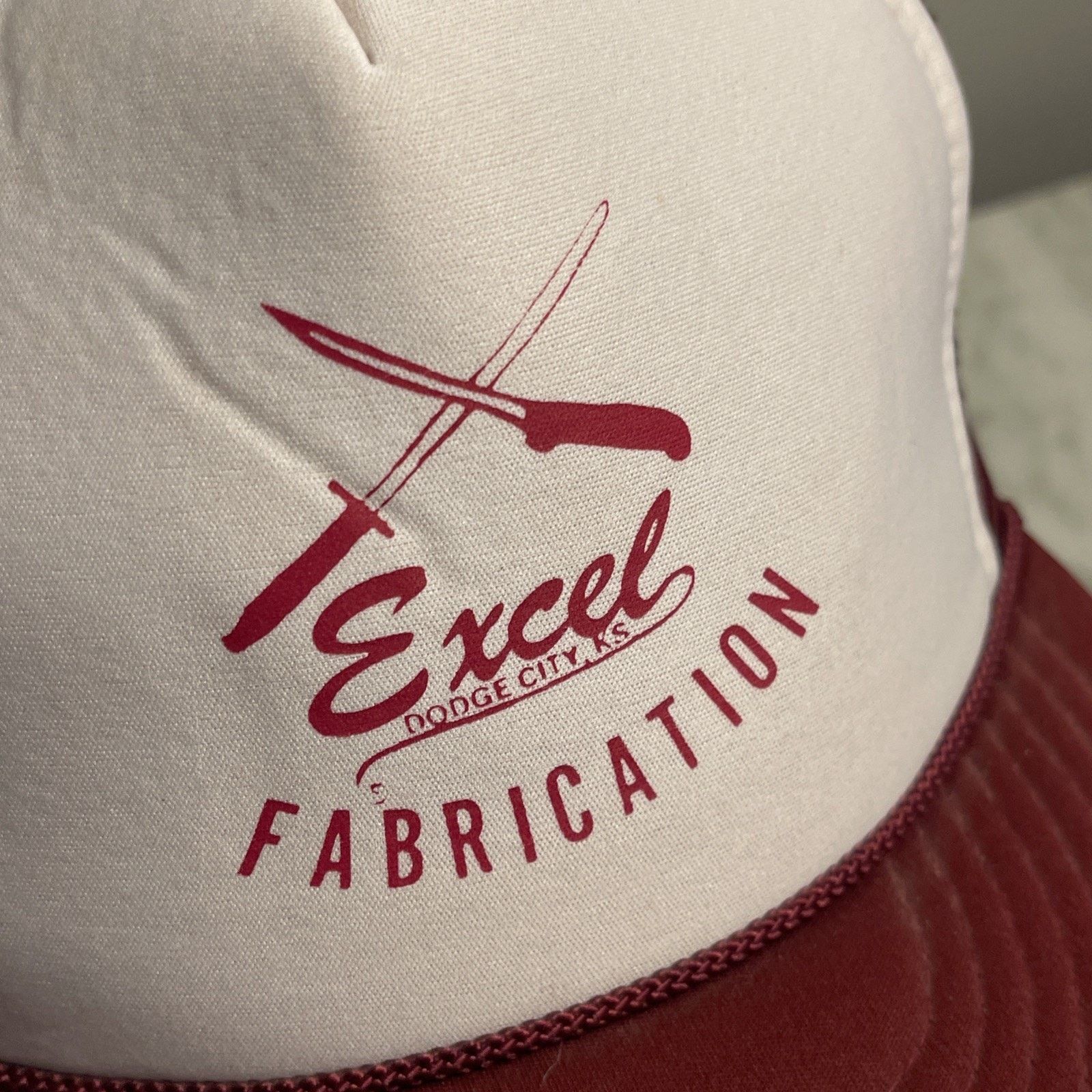 Vintage Excel Fabrication Trucker SnapBack Cap OS Adjustable Nissin Size ONE SIZE - 3 Thumbnail