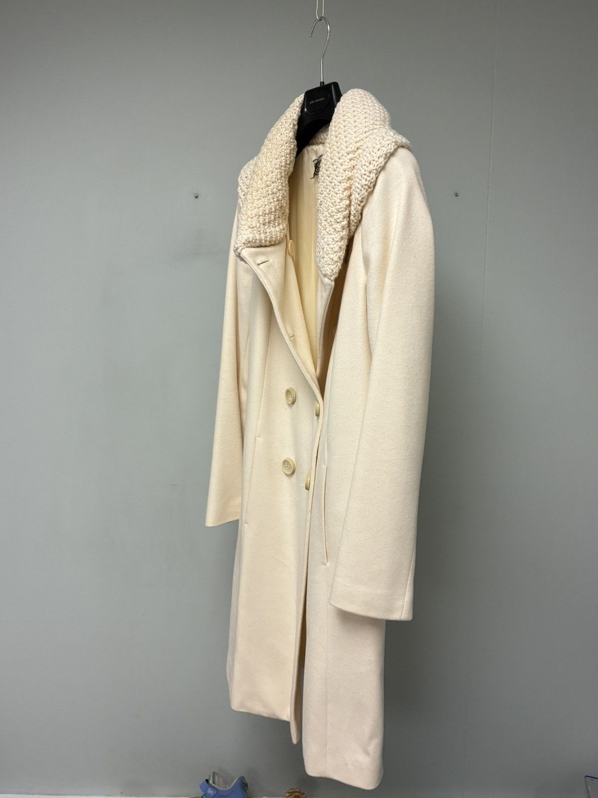 Patrizia Pepe Fluffy Collar Coat 42 Size M / US 6-8 / IT 42-44 - 12 Thumbnail