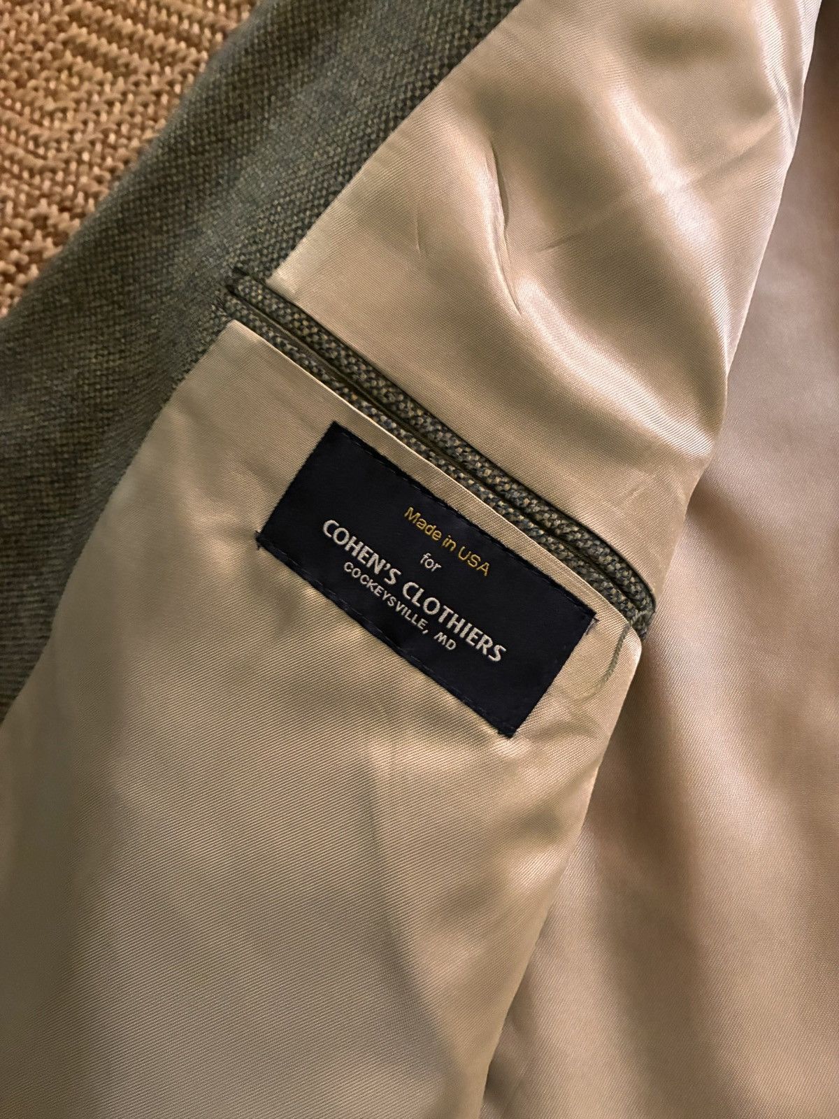 Other Hart Schaffner & Marx Sport Coat Grey-Green | Est. Size 44R Size 44R - 3 Thumbnail
