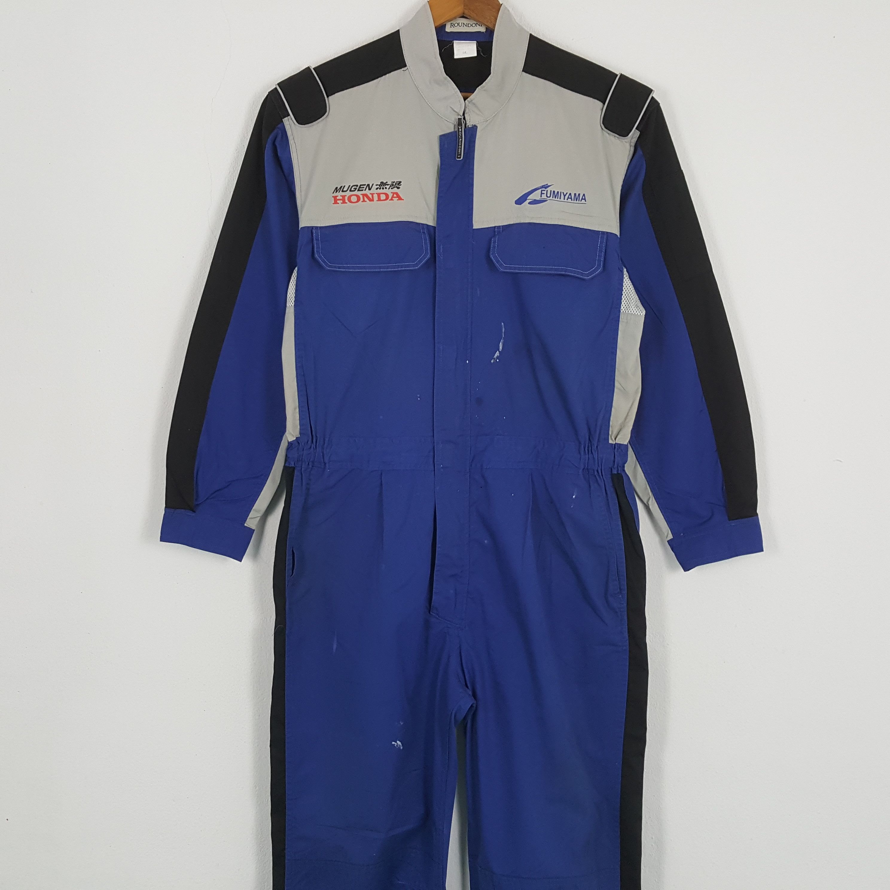 Honda × Vintage Vintage MUGEN HONDA Japanese Racing Custom Coverall Jacket Size US L / EU 52-54 / 3 - 5 Thumbnail