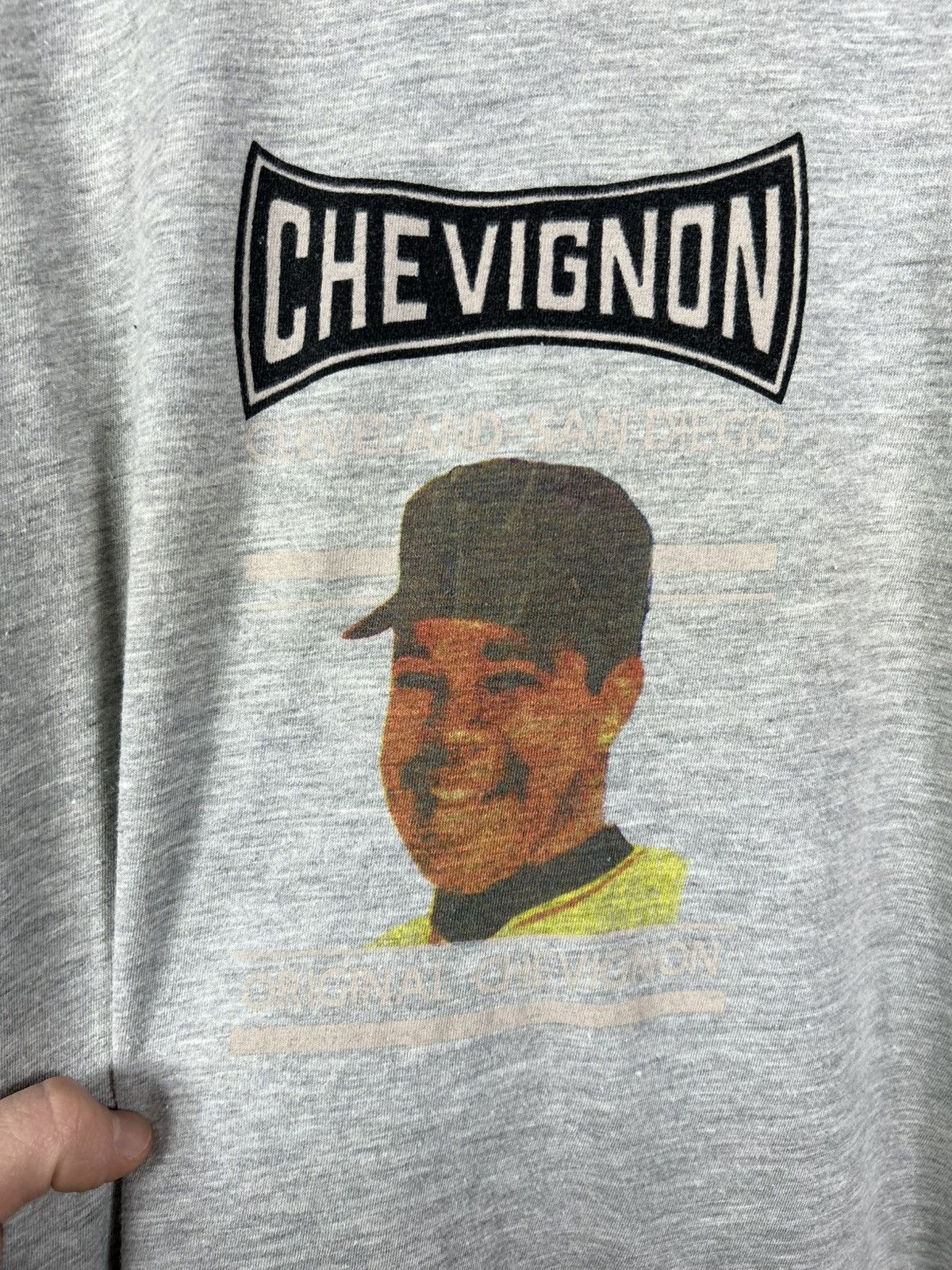Chevignon Vintage 90s Chevignon Cleveland SanDiego Original T-Shirt XL Size US XL / EU 56 / 4 - 4 Thumbnail