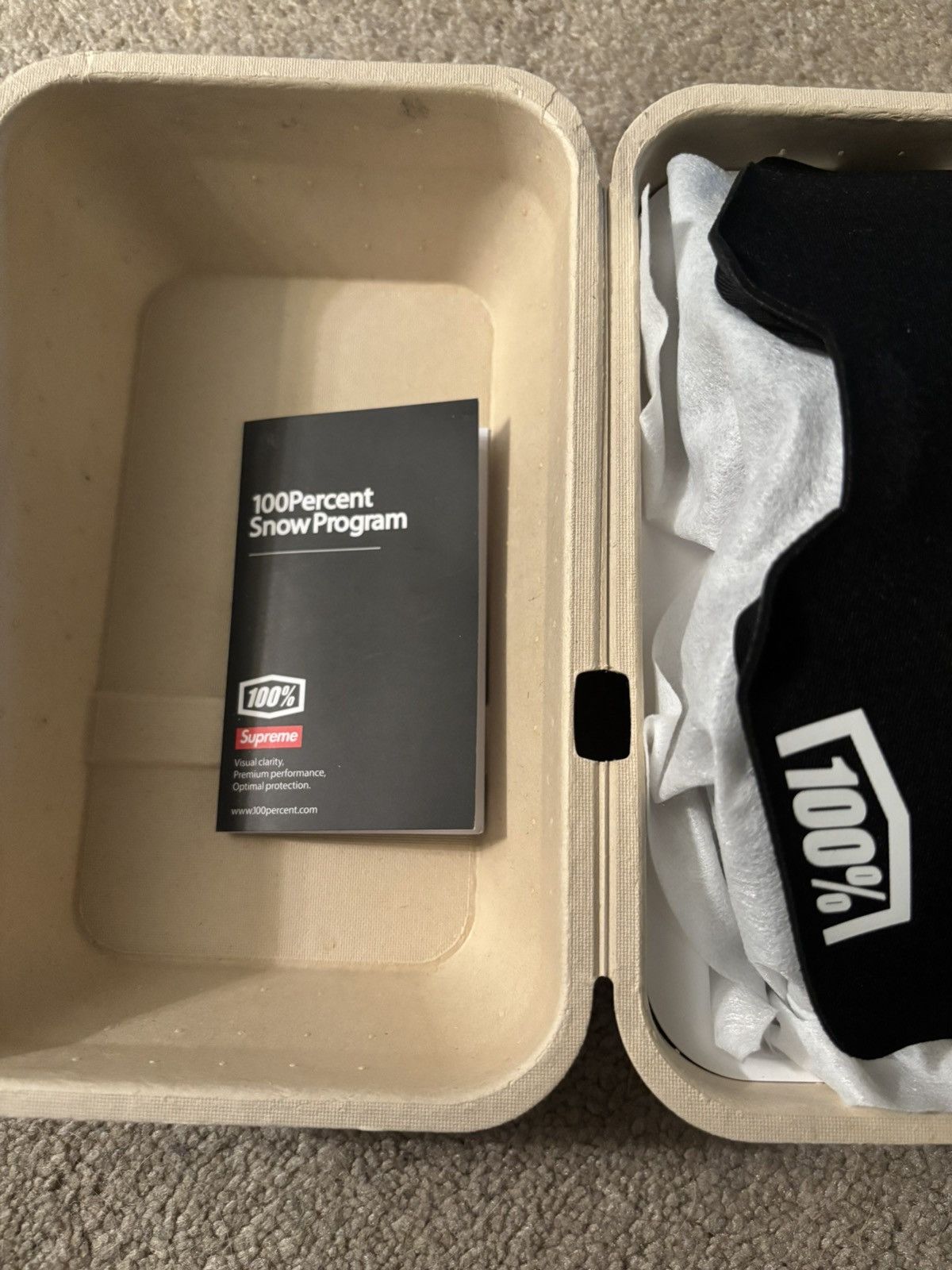 Supreme Supreme®/100% NORG Goggles Size ONE SIZE - 7 Thumbnail
