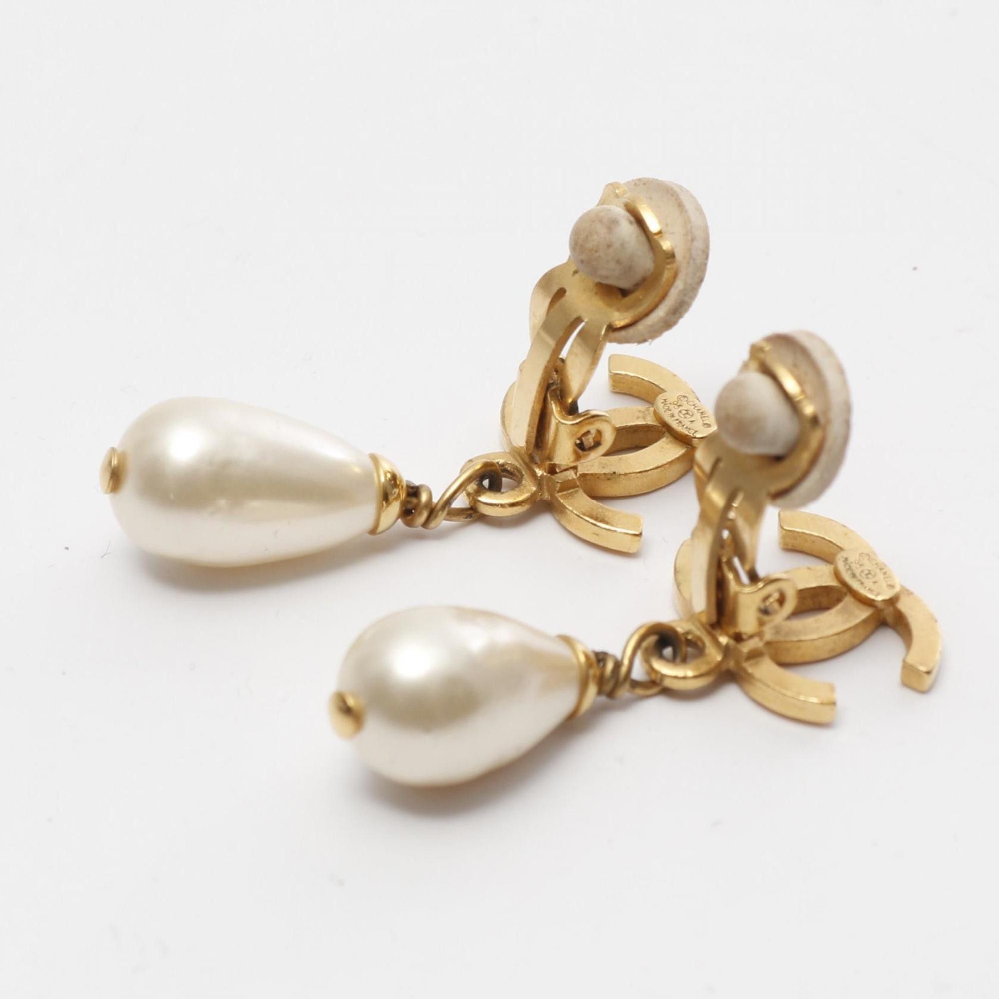 Chanel Chanel Coco Mark earring Size ONE SIZE - 1 Thumbnail