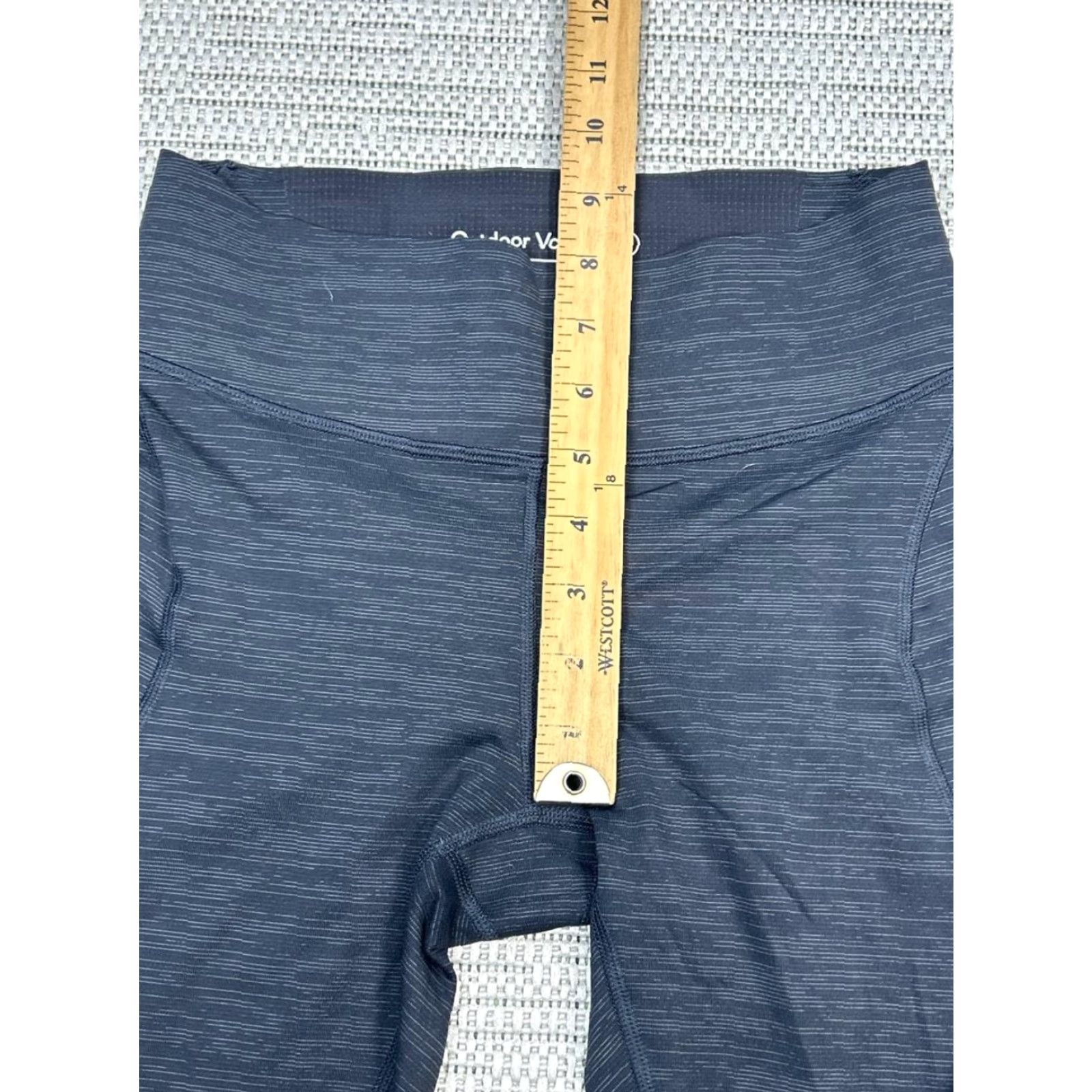 Outdoor Voices Outdoor Voices Leggings Womens Small Black Mid Rise Core Tech Sweat 7 8 Athletic Size 28" / US 6 / IT 42 - 5 Thumbnail