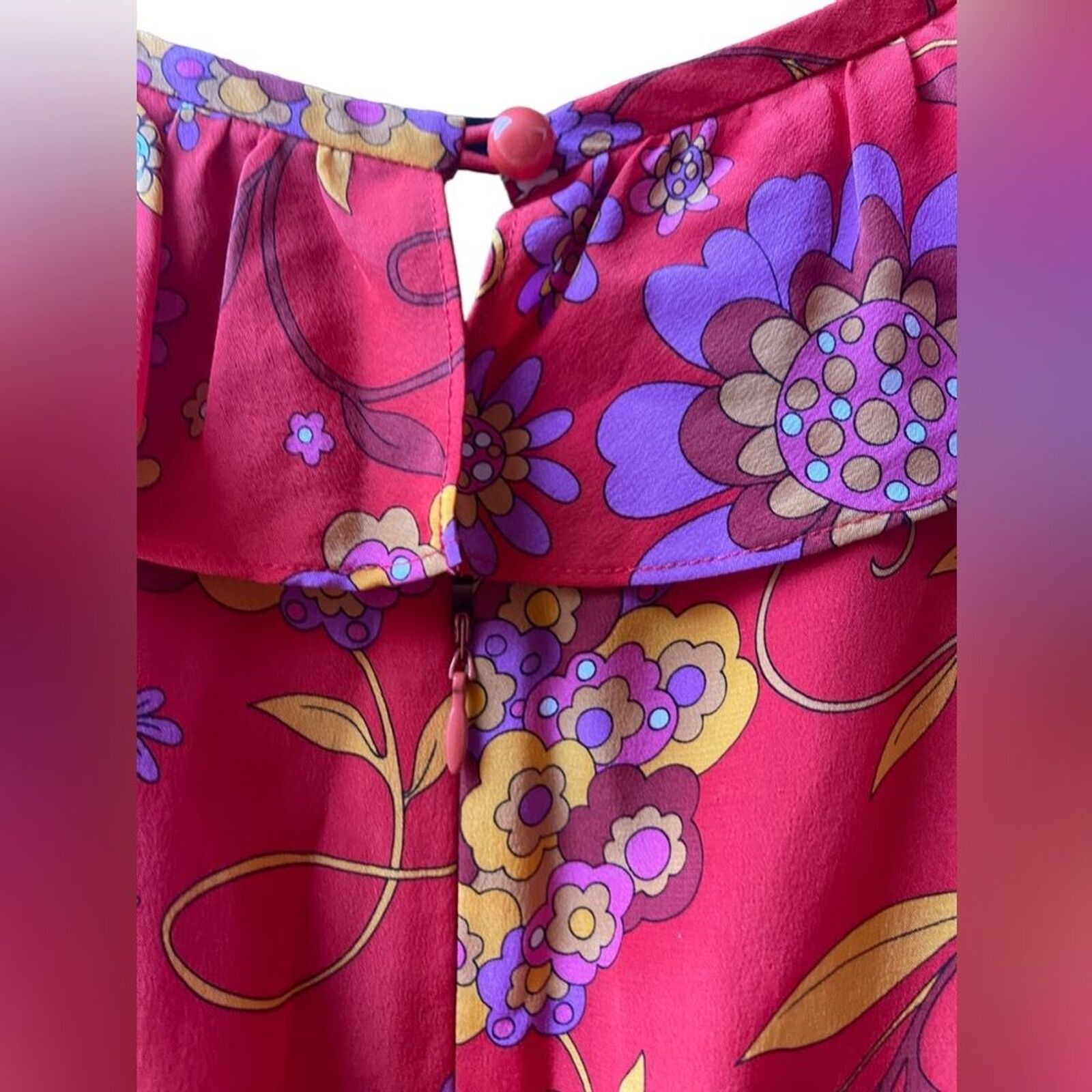 Tibi Tibi New York Floral Silk Ruffle Floral Mini Dress Sz:4 Size S / US 4 / IT 40 - 7 Thumbnail