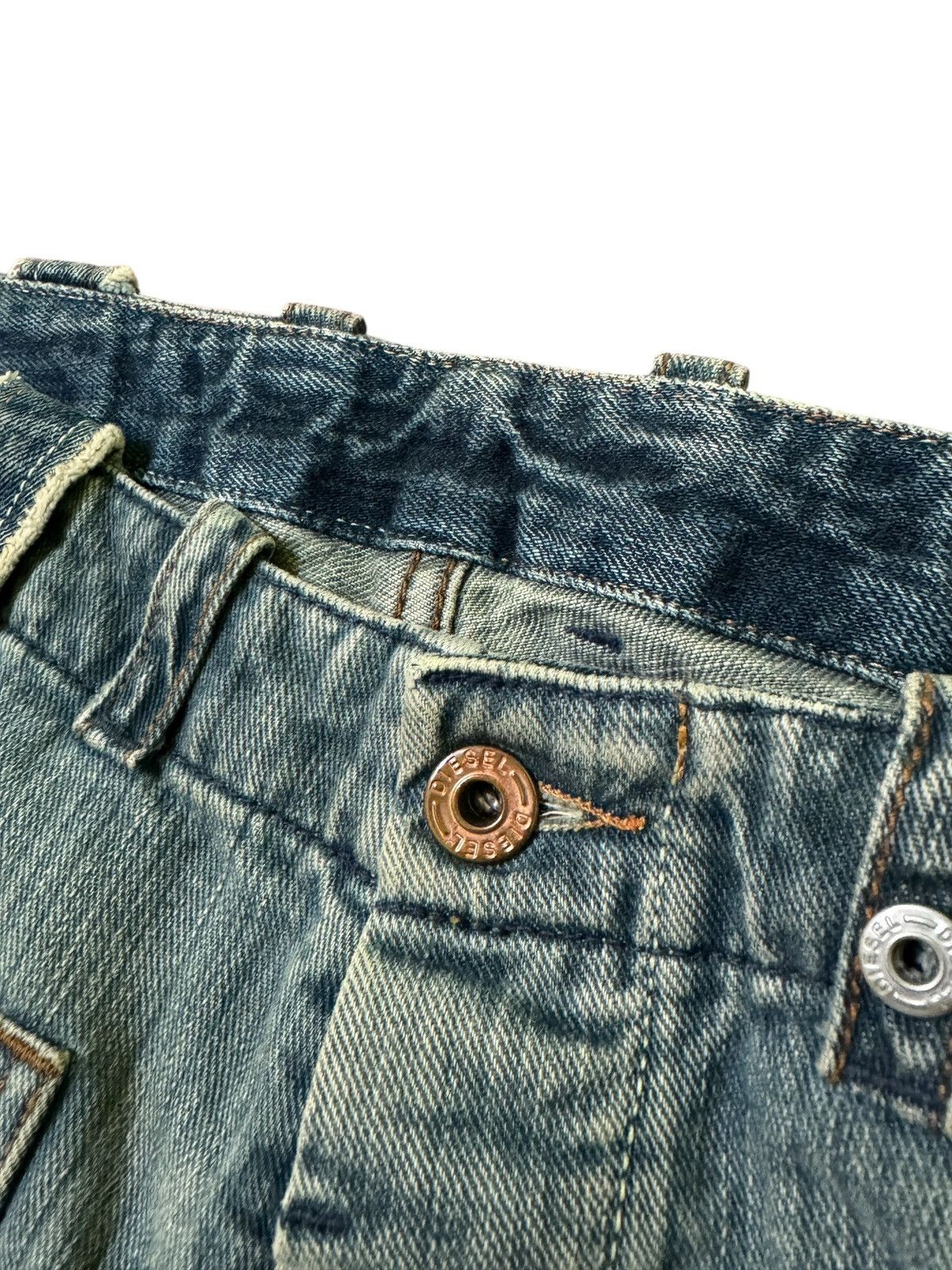 Hysteric Glamour Vintage Diesel Denim Jeans with Utility Pocket Size US 32 / EU 48 - 9 Thumbnail