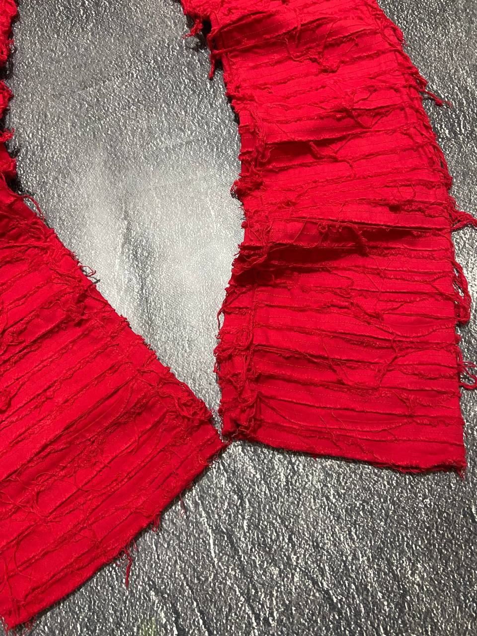 Hysteric Glamour Hysteric Glamour flared pants with torn texture Size US 37 - 2 Thumbnail