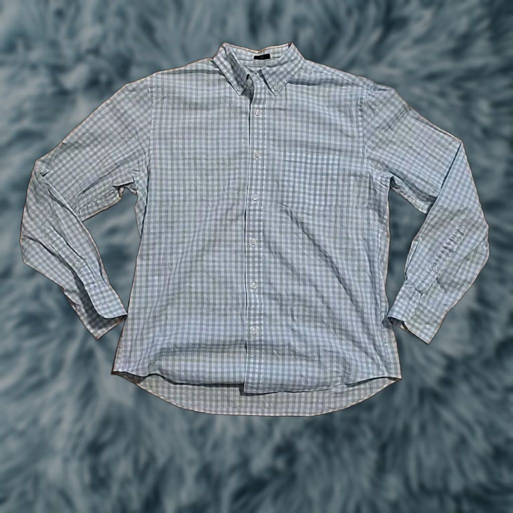 J.Crew VINTAGE J.CREW Flex Washed Shirt Mens M Plaid Button-Down Pocket Preppy Casual Size US M / EU 48-50 / 2 - 1 Thumbnail