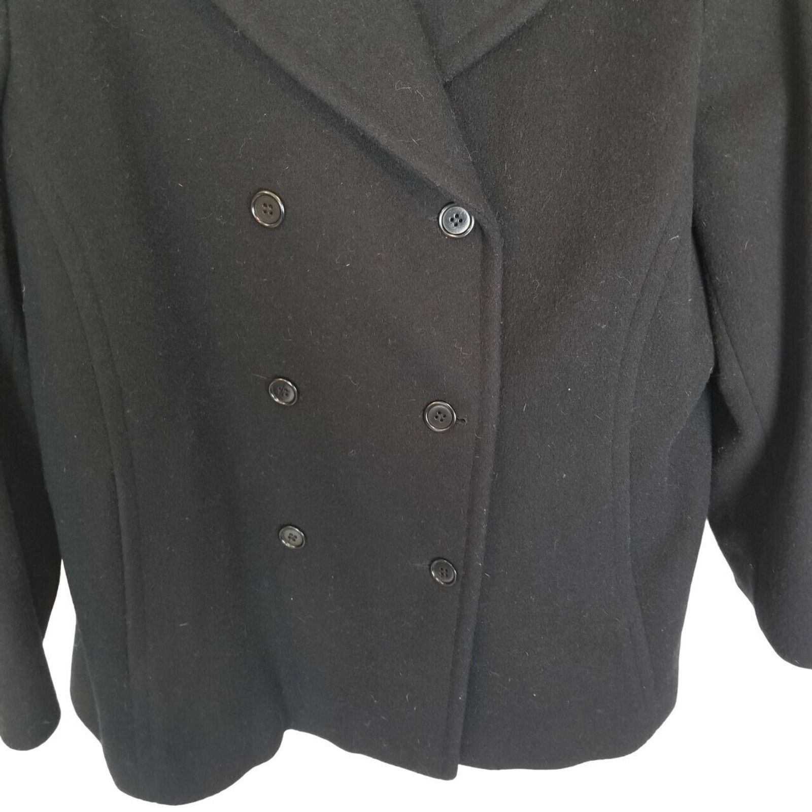 Brooks Brothers Vintage Brooks Brothers 346 Womens Wool Coat Size L Classic Size L / US 10 / IT 46 - 3 Thumbnail