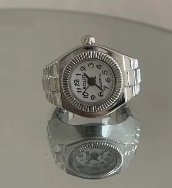 Japanese Brand × Vintage Avant garde fashion watch ring retro punk hip hop Size ONE SIZE - 6 Thumbnail