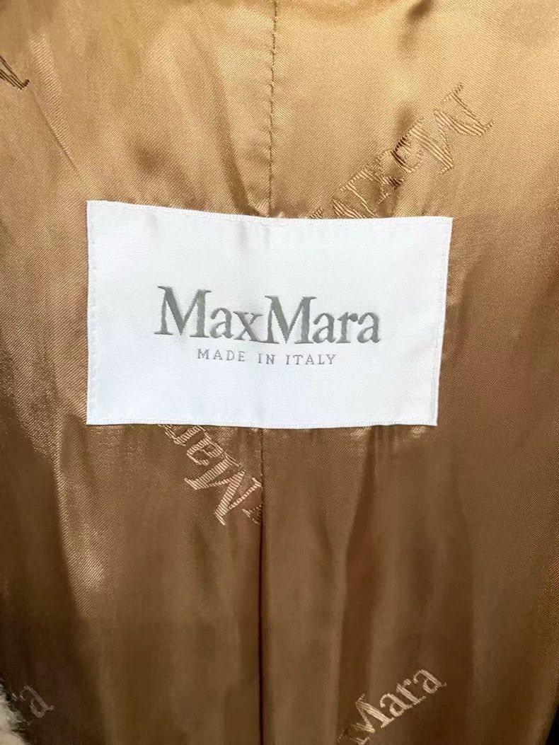 Max Mara Max Mara Tedgirl collection teddy classic black solid long Size L / US 10 / IT 46 - 5 Thumbnail