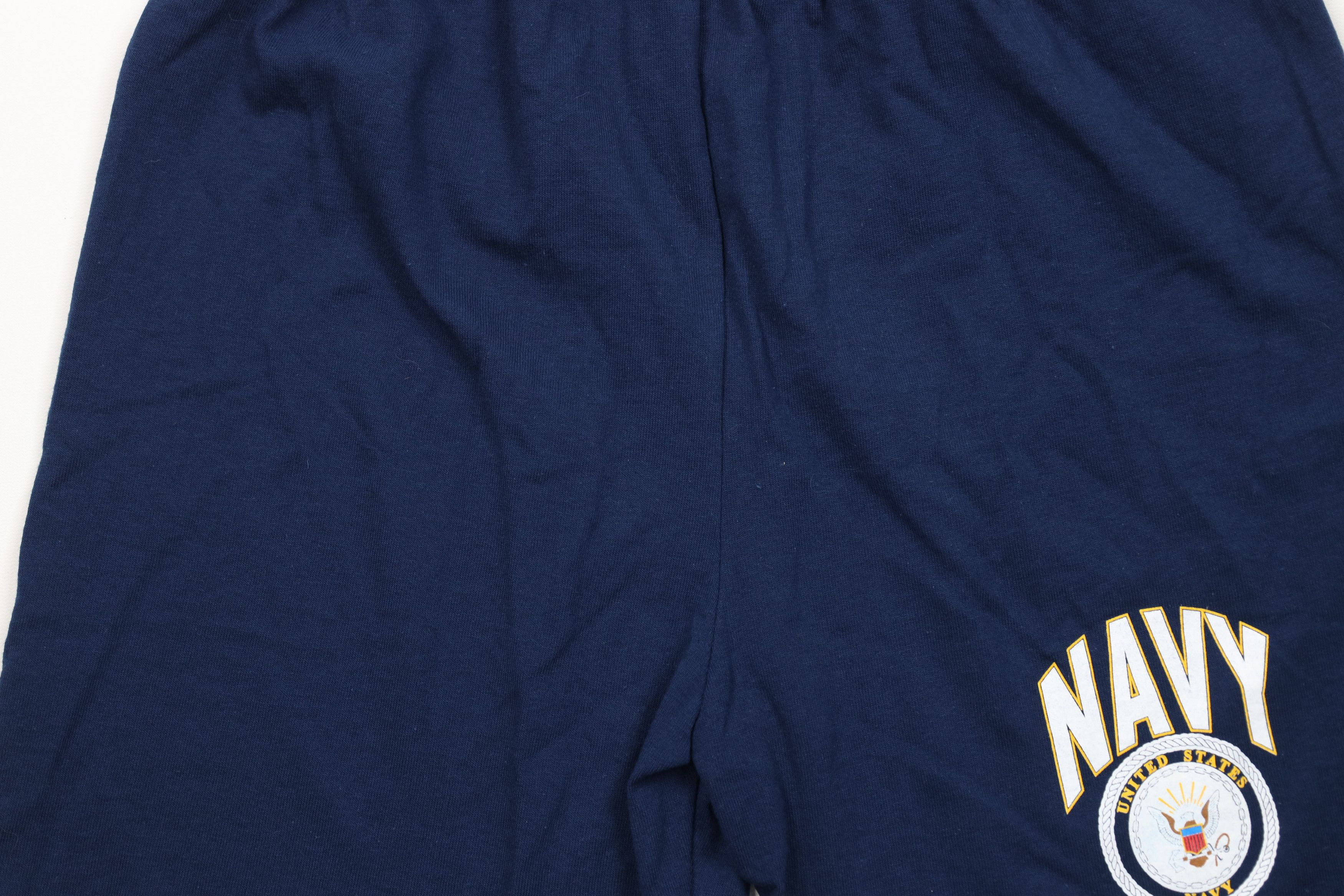 Vintage Vintage 90s Spell Out United States Navy Above Knee Shorts Size US 32 / EU 48 - 3 Thumbnail