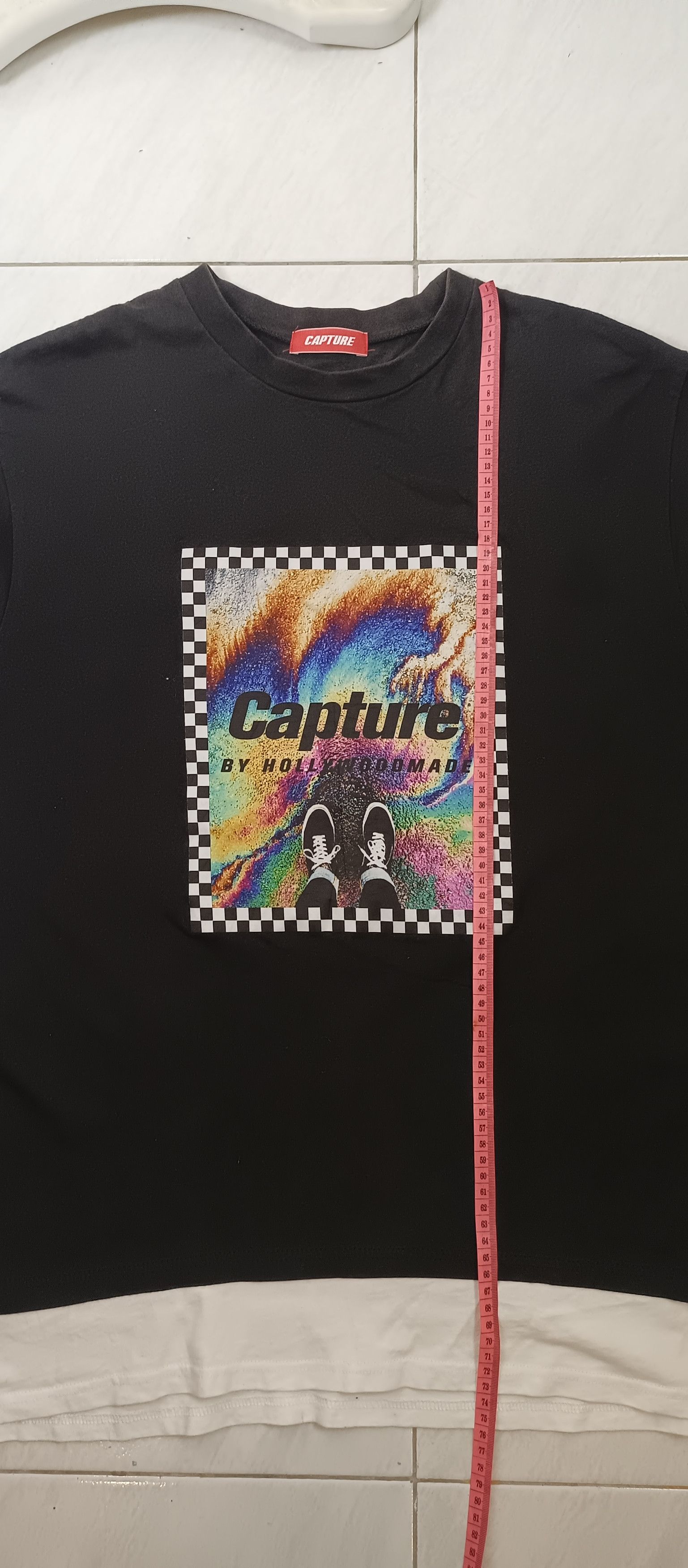 Japanese Brand CAPTURE BY HOLLYWOOD MADE Short Sleeve TShirt Size US L / EU 52-54 / 3 - 7 Thumbnail