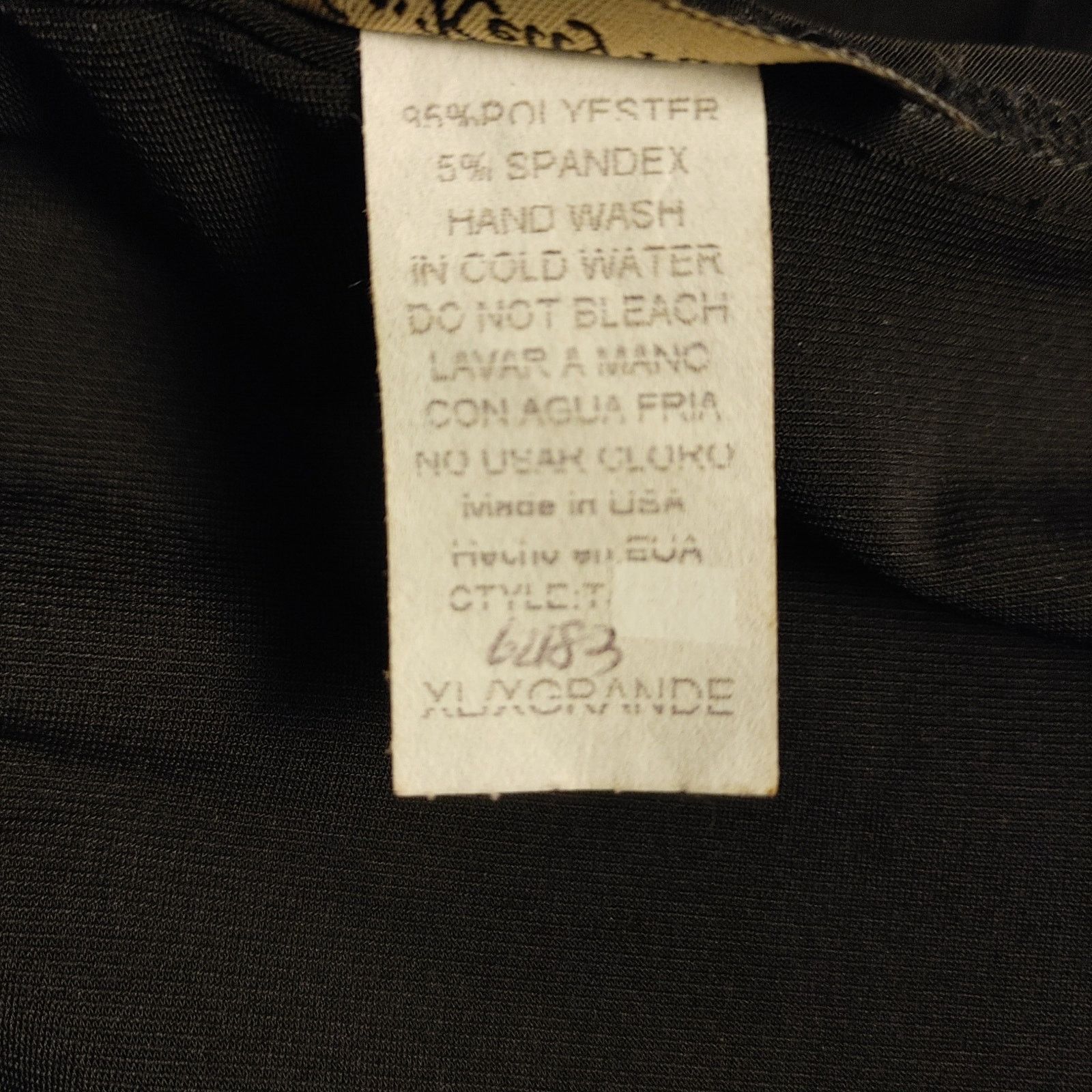 Other Haley Kelly Fashion Women's XL Black Party Fashion Blouse Size XL / US 12-14 / IT 48-50 - 4 Thumbnail