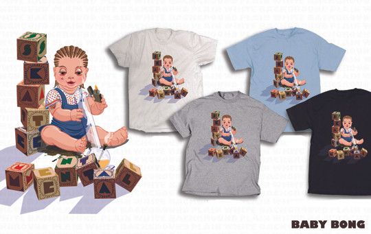 Vintage Skate Mental Baby Bong Skateboarding T-Shirt Size US L / EU 52-54 / 3 - 2 Thumbnail