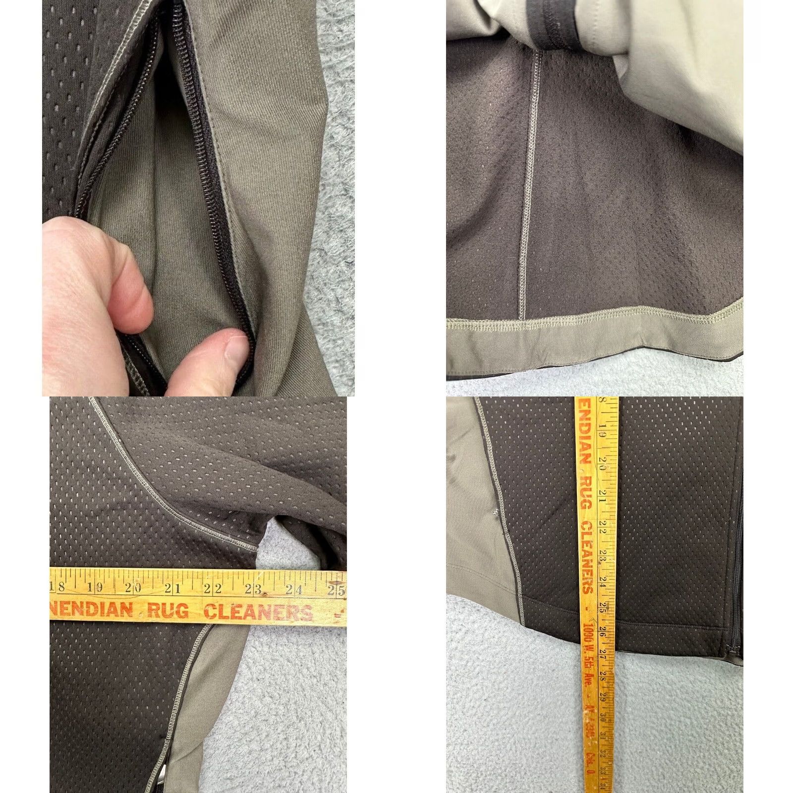 Nike VINTAGE? Nike Golf Jacket Womens XL Therma-Fit Brown Torrey Pines Fleece Lined Full Zip Size XL / US 12-14 / IT 48-50 - 8 Thumbnail