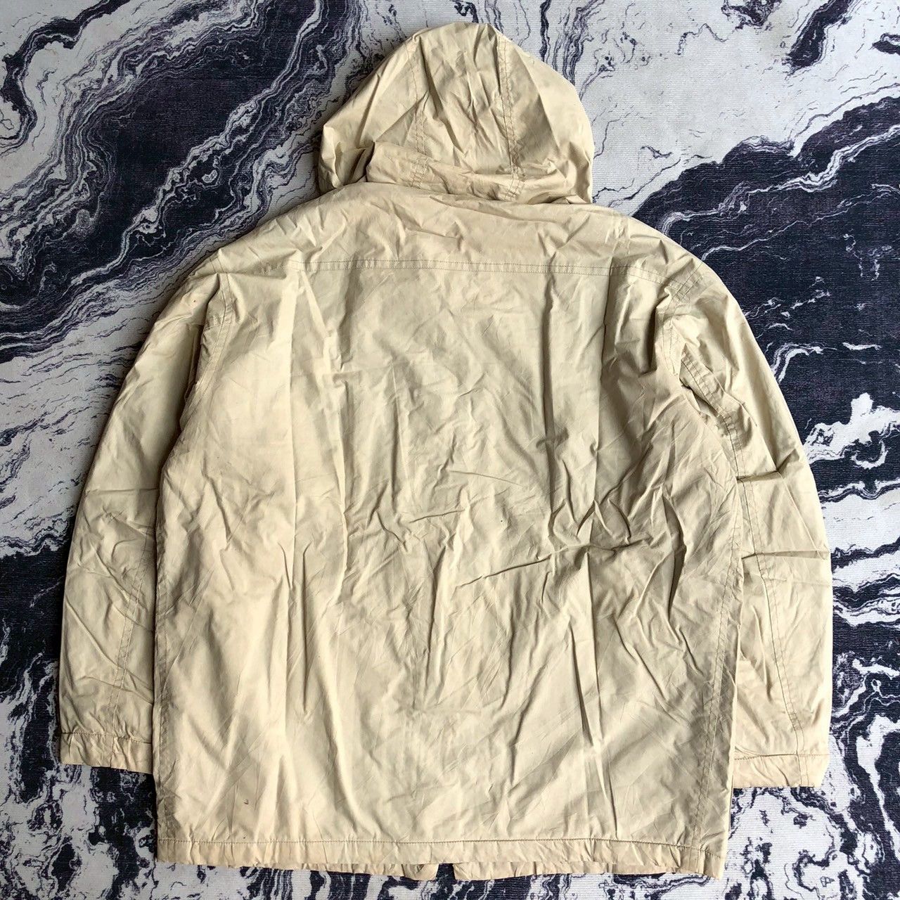 Valentino Vintage 90s Valentino Garavani Hooded Utility Jacket Size US L / EU 52-54 / 3 - 3 Thumbnail