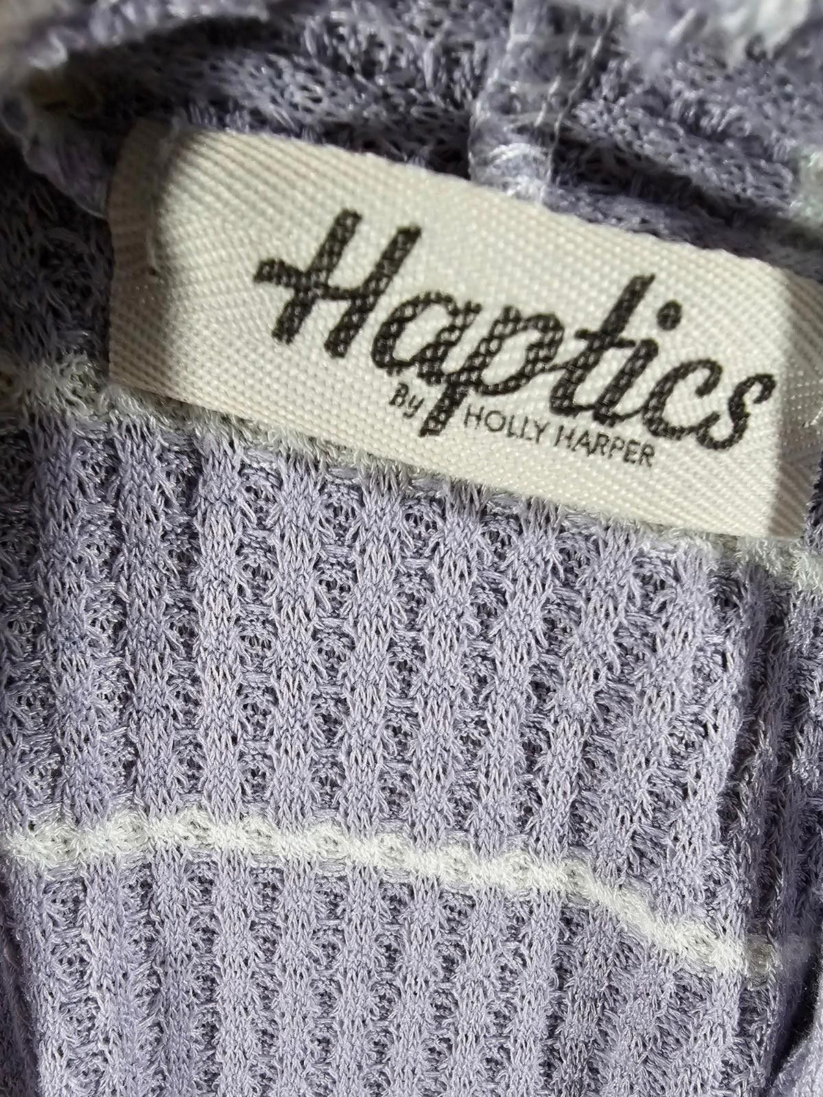Other Haptics Holly Harper 3 Color Knit Cardigan Open S USA MADE Size S / US 4 / IT 40 - 3 Thumbnail