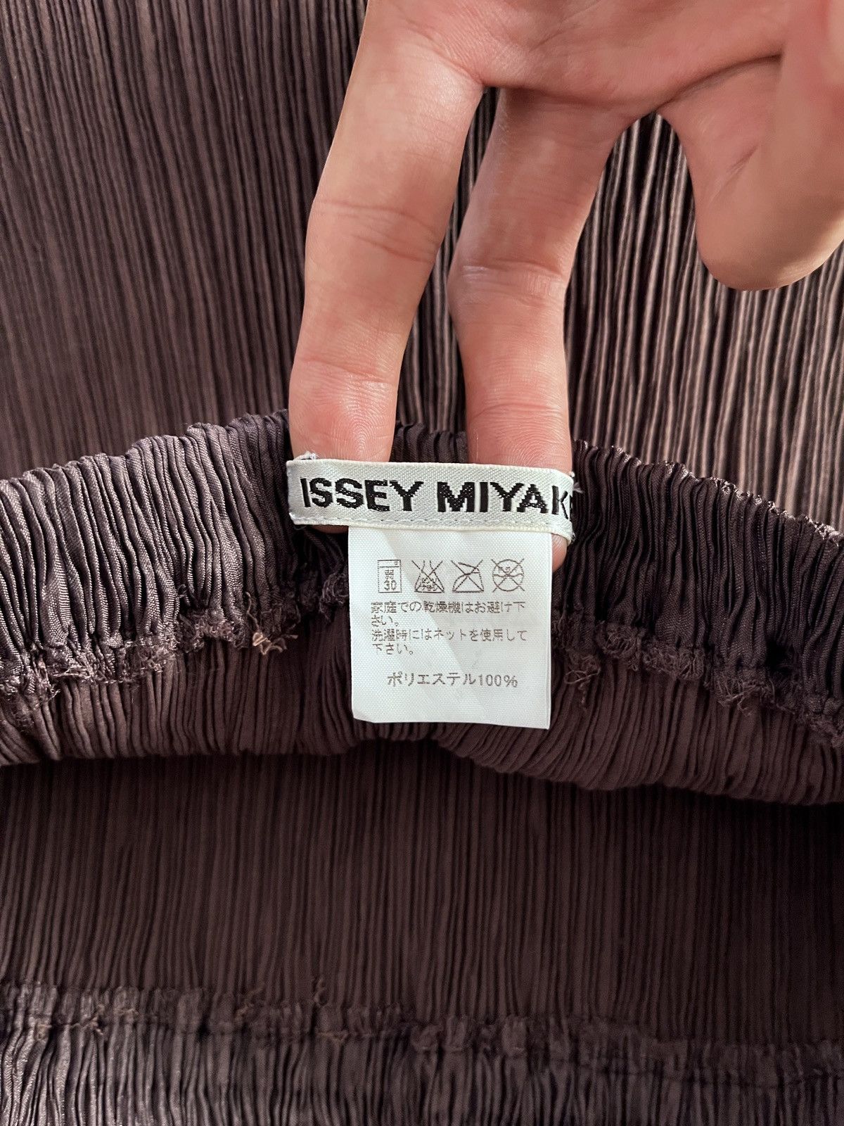 Pleats Please Issey Miyake Brown Issey miyake pleats 1990 Size 28" / US 6 / IT 42 - 6 Thumbnail