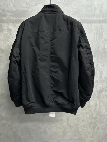 Rick Owens RICK OWENS High-Neck Zip Multi-Pocket Jacket Black Size US L / EU 52-54 / 3 - 3 Thumbnail