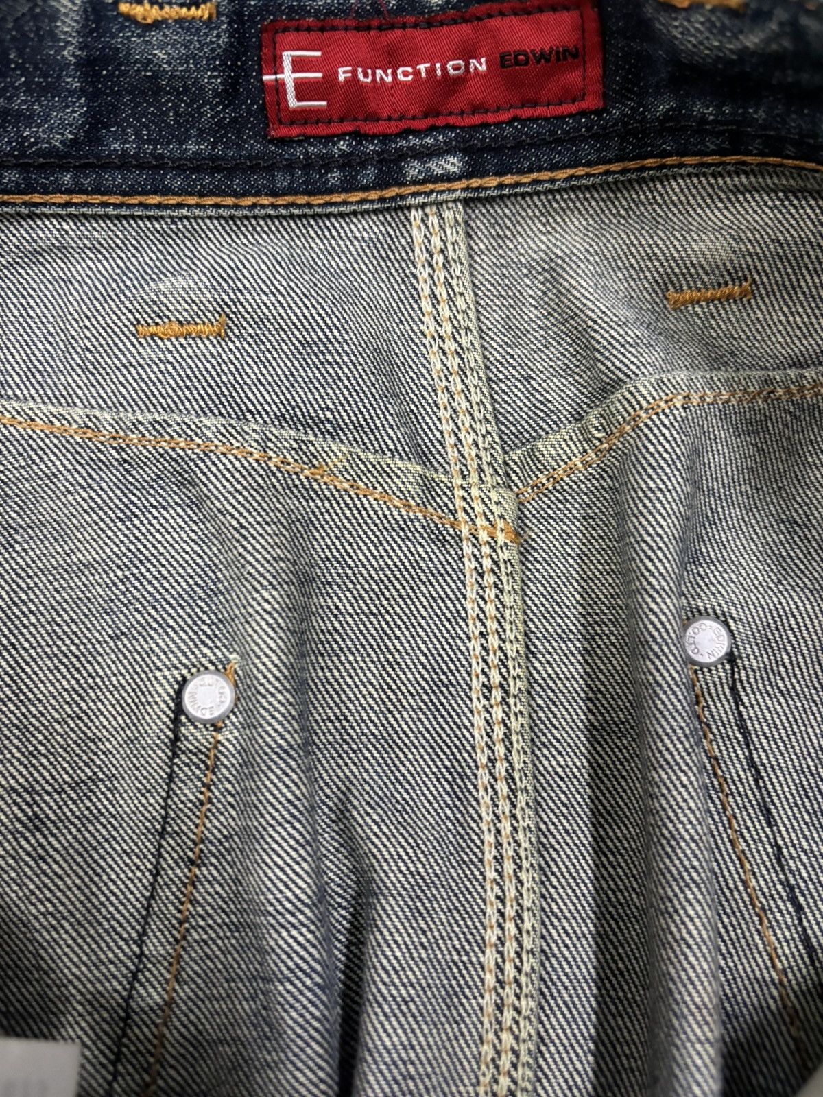 Vintage Edwin E Function Mud Wash Loose Twisted Leg Jeans