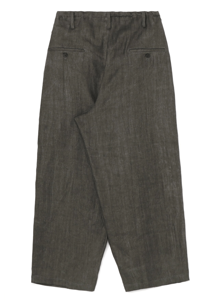 Yohji Yamamoto Yohji Yamamoto Pour Homme - INK DYED STANDARD CORD PANTS Size US 30 / EU 46 - 3 Thumbnail