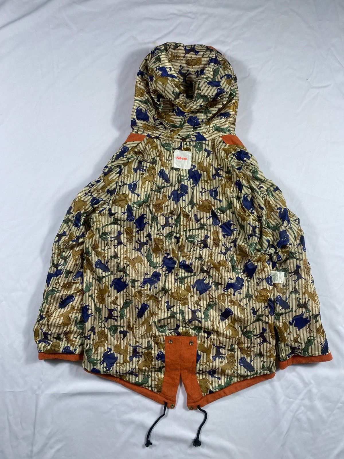 Ne-Net Issey Miyake ne-net Cats Animal print Wool Jacket Size US M / EU 48-50 / 2 - 2 Thumbnail