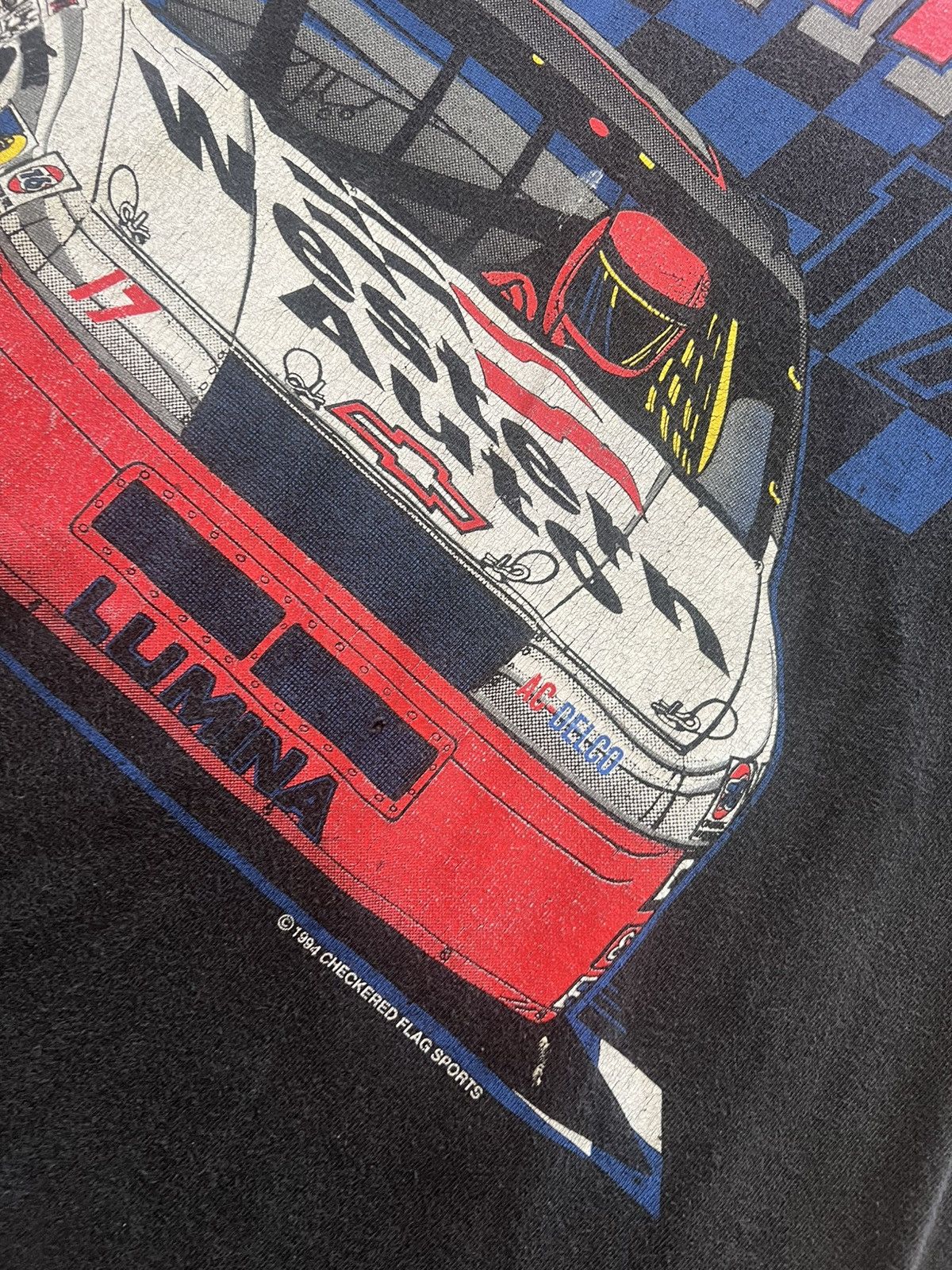 NASCAR 1994 vintage nascar darrell waltrip shirt size xl Size US XL / EU 56 / 4 - 3 Thumbnail