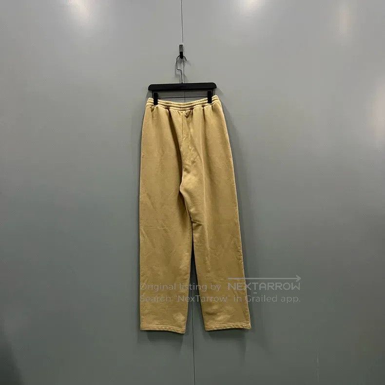 Balenciaga Balenciaga size XS Khaki Embroidered Logo Sweatpants Size US 27 - 2 Thumbnail