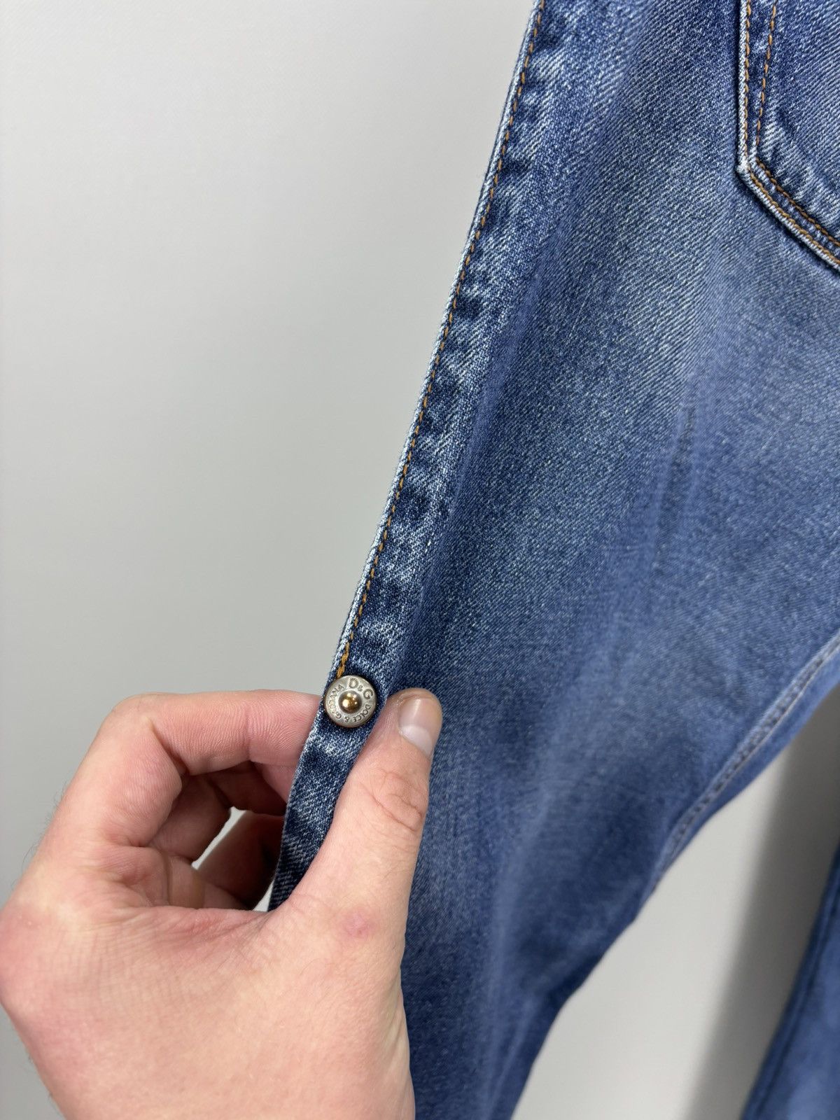 Dolce & Gabbana Mens jeans Dolce Gabbana Size 38/52 Color Blue Size US 38 / EU 54 - 8 Thumbnail