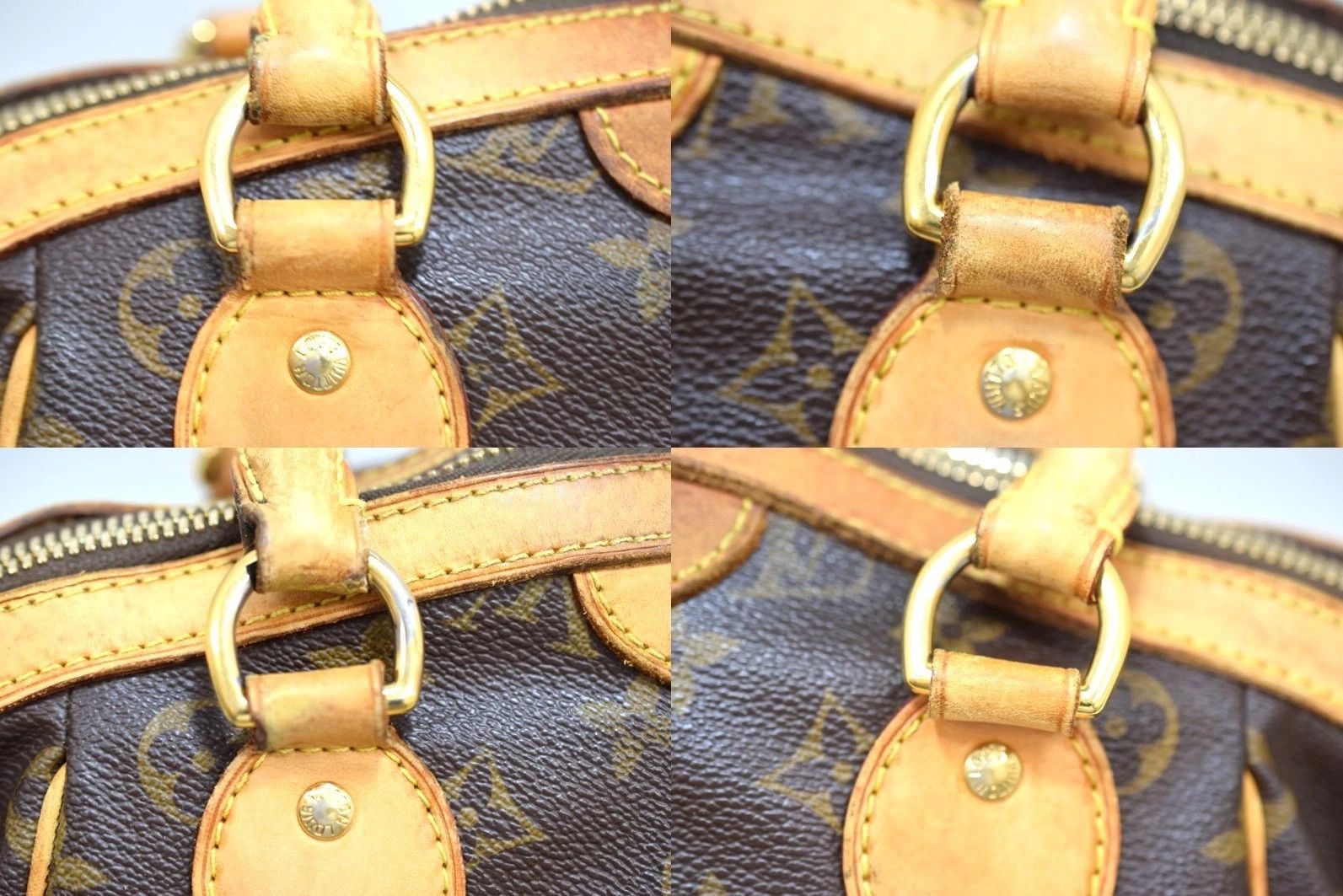 Louis Vuitton Auth Louis Vuitton Tivoli PM Hand Bag Monogram Canvas M40143 Size ONE SIZE - 11 Thumbnail