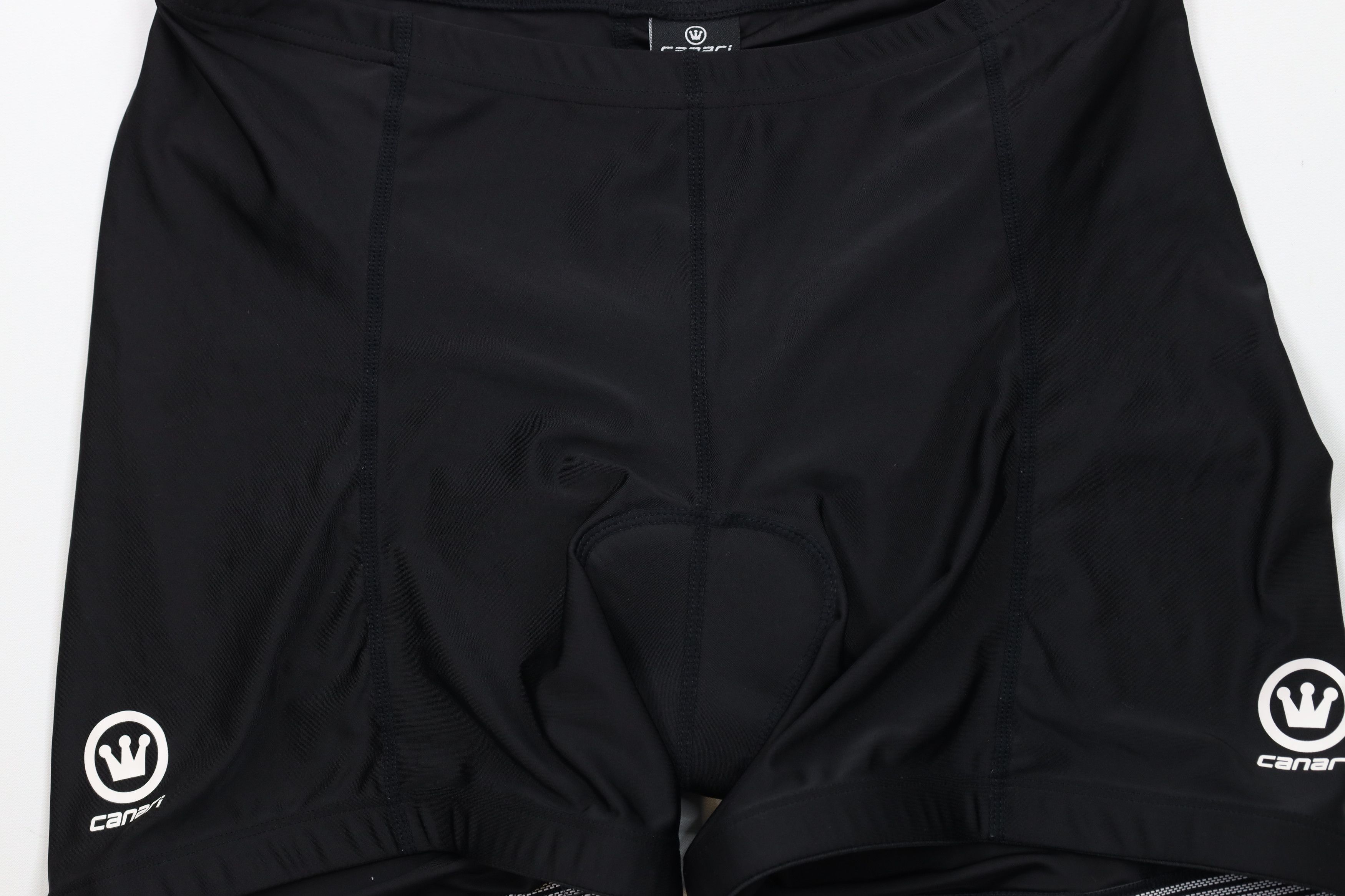 Canari × Vintage Canari Bicycle Cycling Spandex Shorts Half Tights Black Size US 36 / EU 52 - 3 Thumbnail
