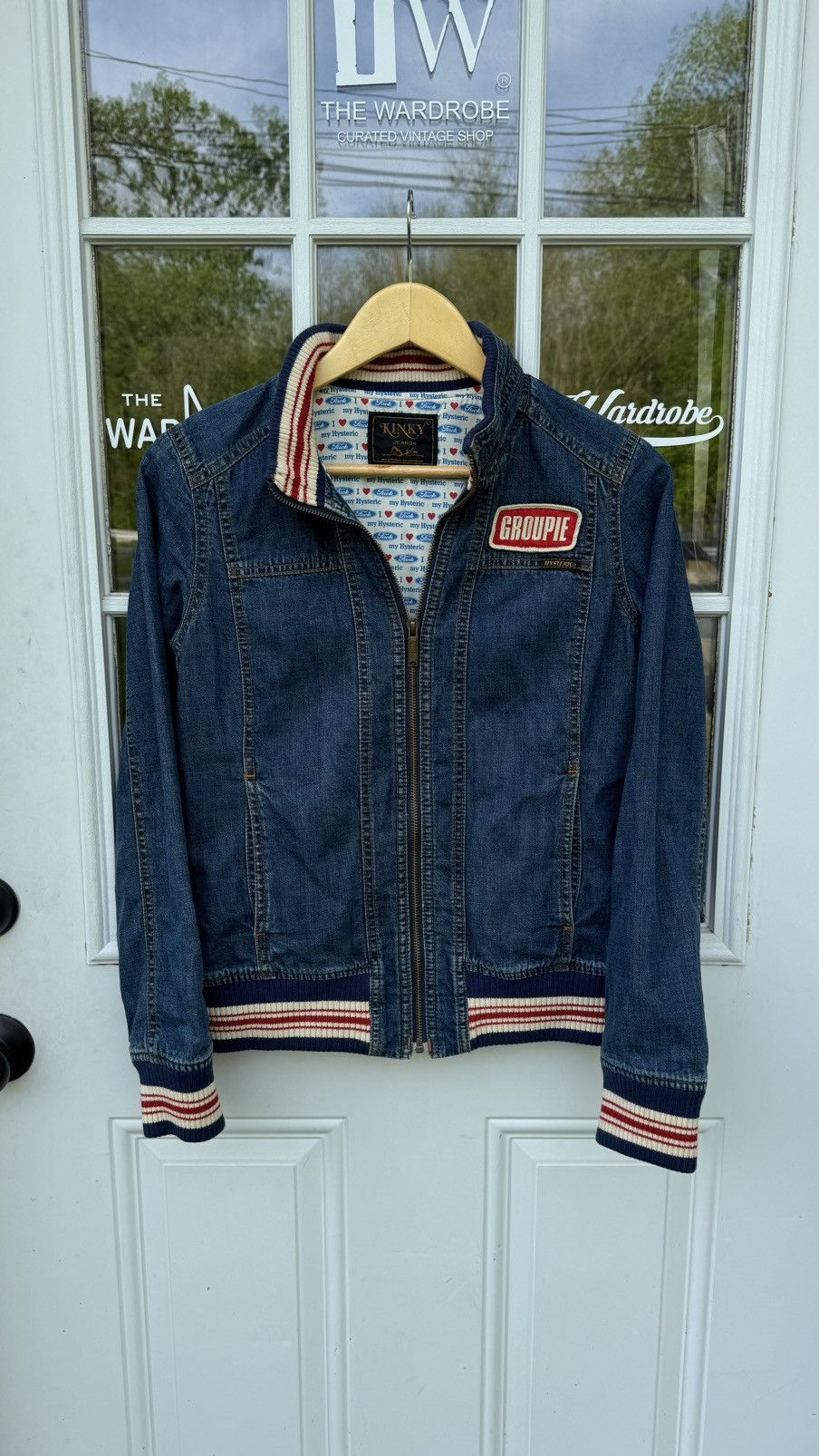 フード】HYSTERIC GLAMOUR DENIM Jacket